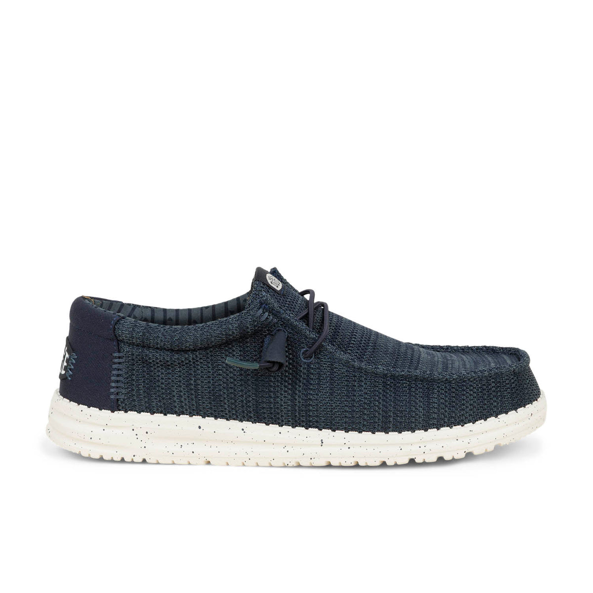 Chaussures bateau Homme HEYDUDE WALLY STRECH SOCKS Bleu