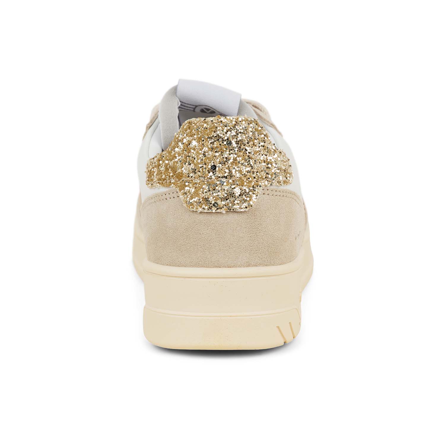 Baskets Femme VICTORIA SEUL GLITTER Blanc