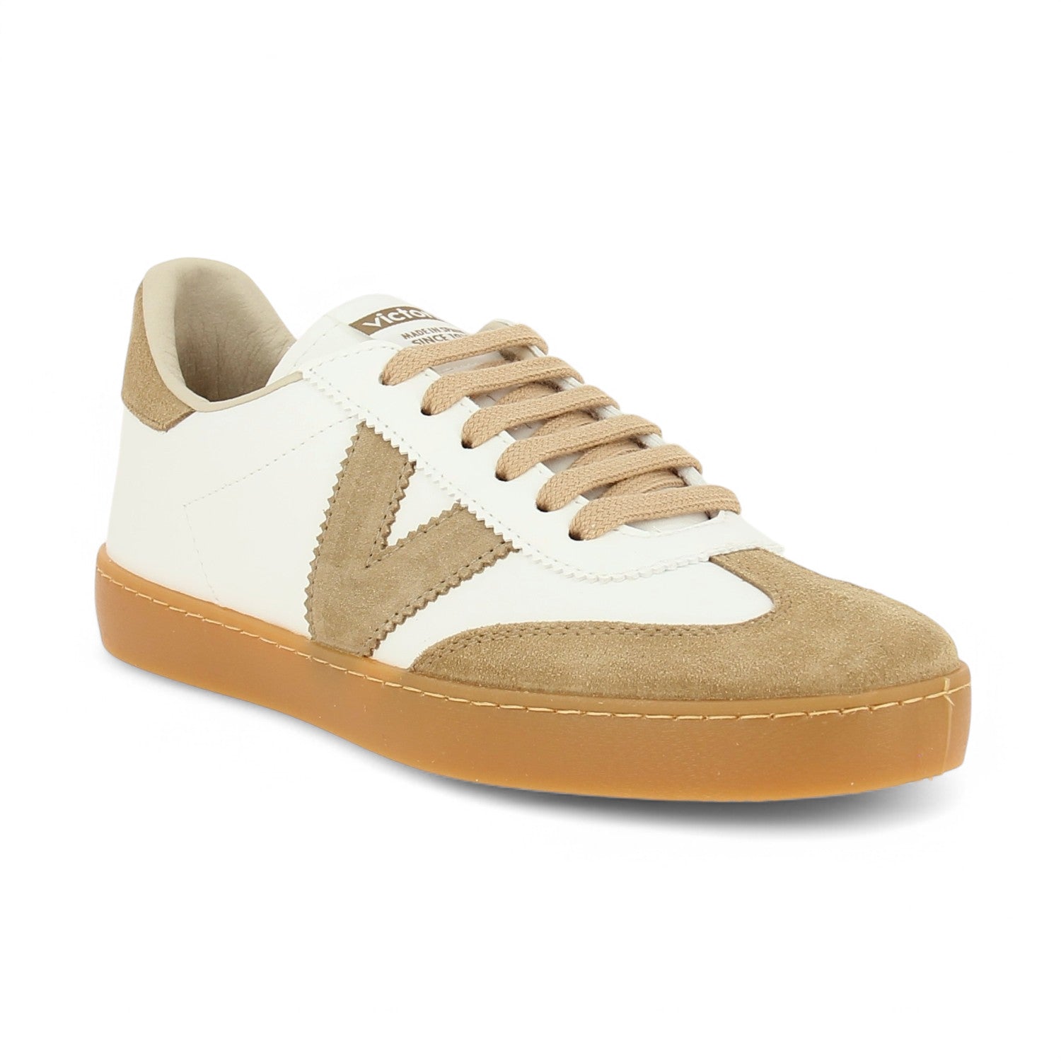 Baskets Femme VICTORIA BERLIN CYCLISTA GOMA Blanc