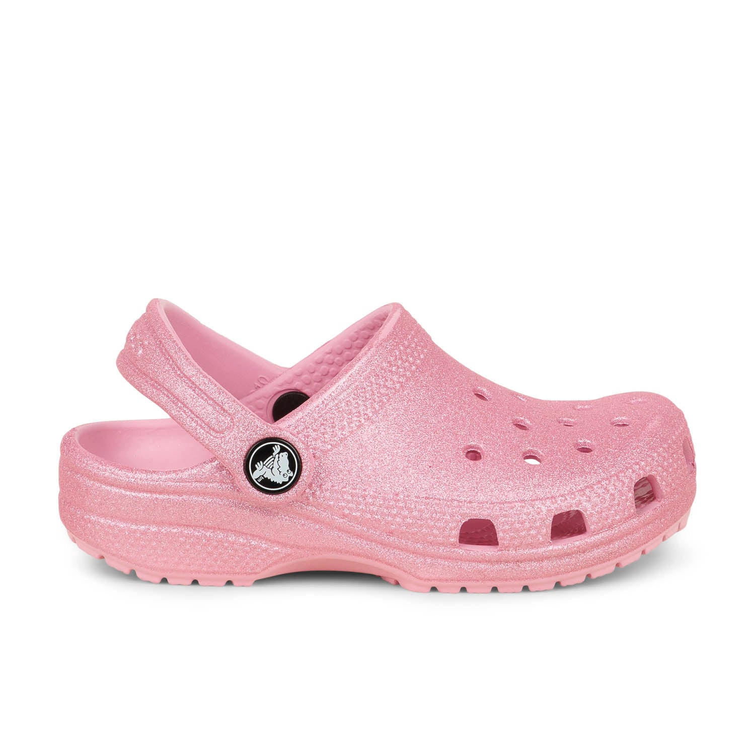 Tongs et Crocs Enfant CROCS CLASSIC CLOG GLITTER Rose