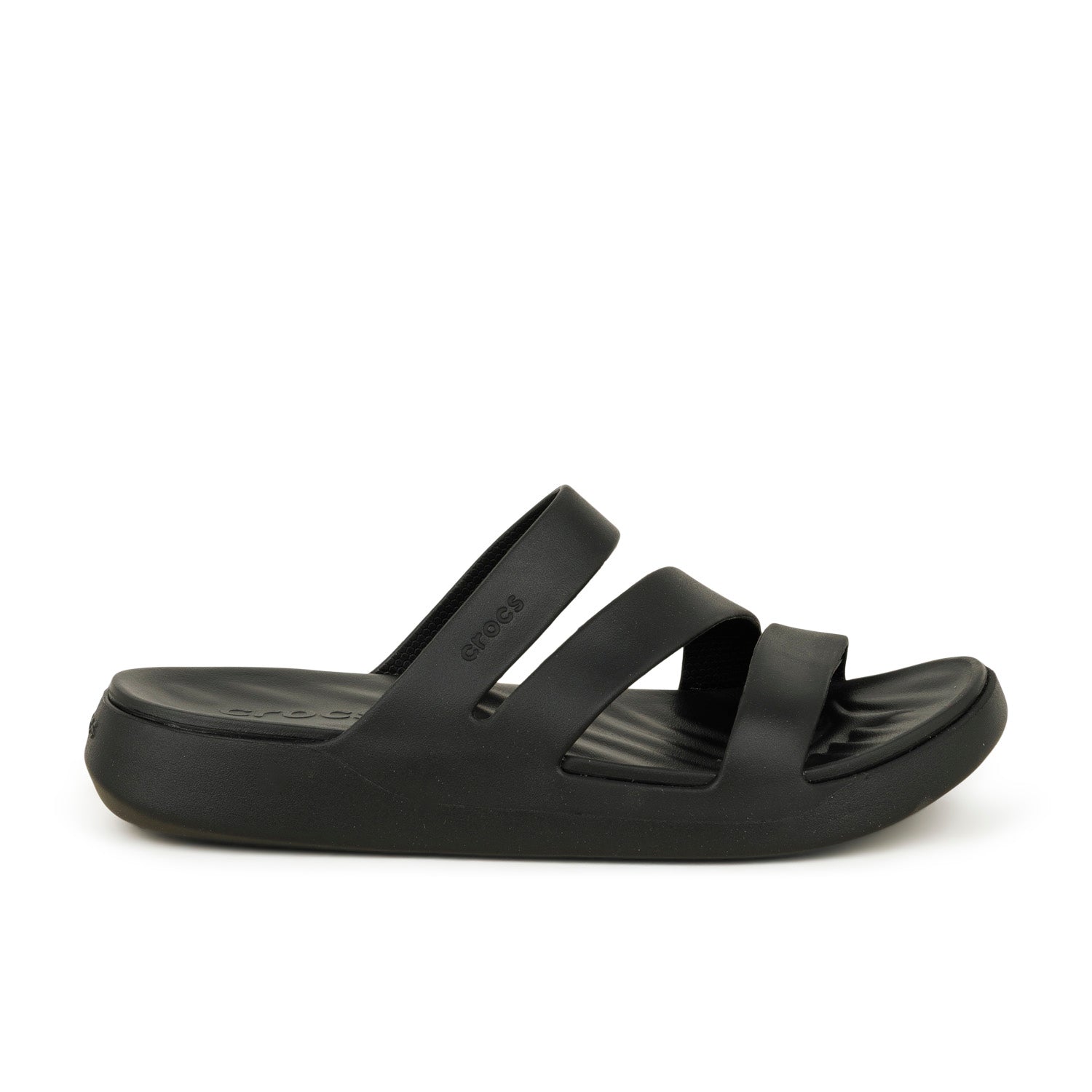 Tongs et crocs Femme CROCS GETEWAY STRAPPY Noir