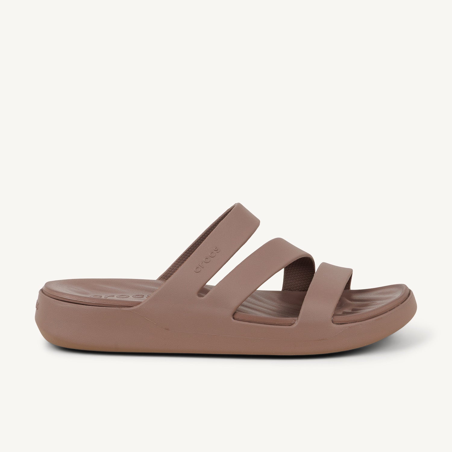 Tongs et crocs Femme CROCS GETEWAY STRAPPY Marron