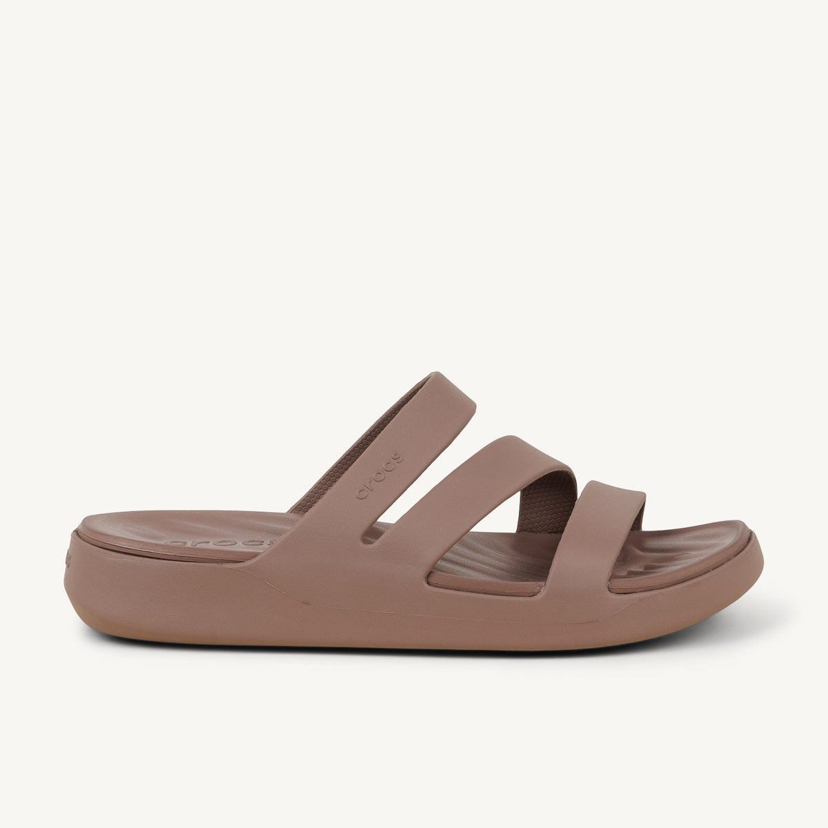 Tongs et crocs Femme CROCS GETEWAY STRAPPY Marron