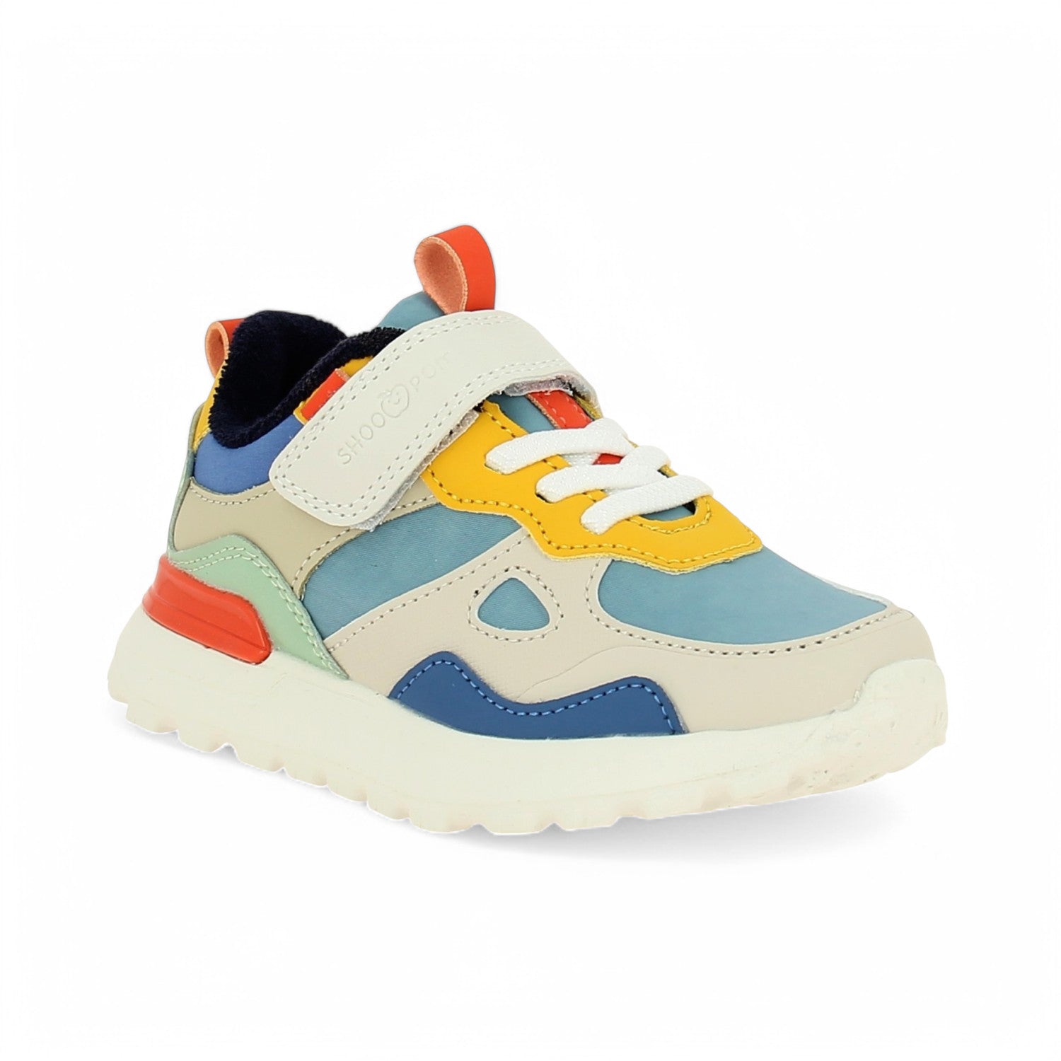 Baskets Enfant SHOO POM JOGGY Bleu