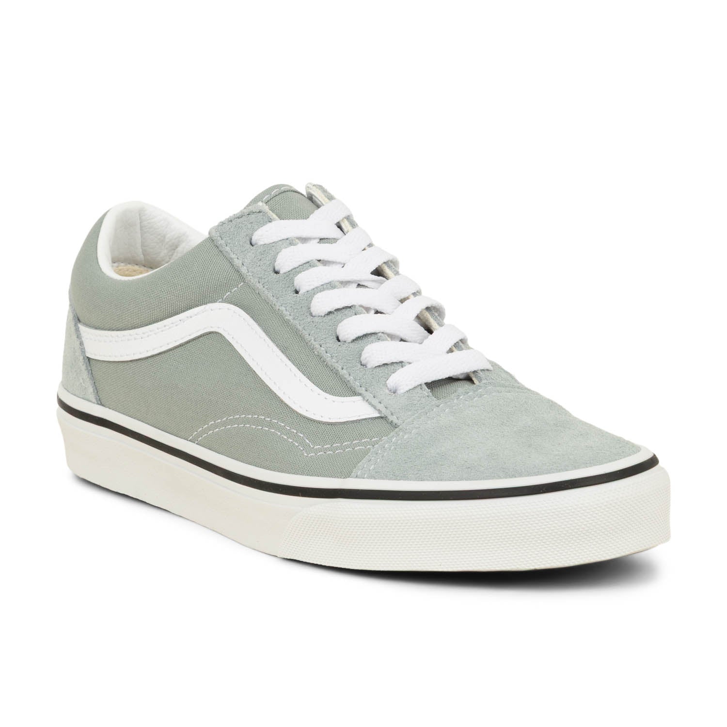 Baskets Femme VANS OLD SKOOL Gris
