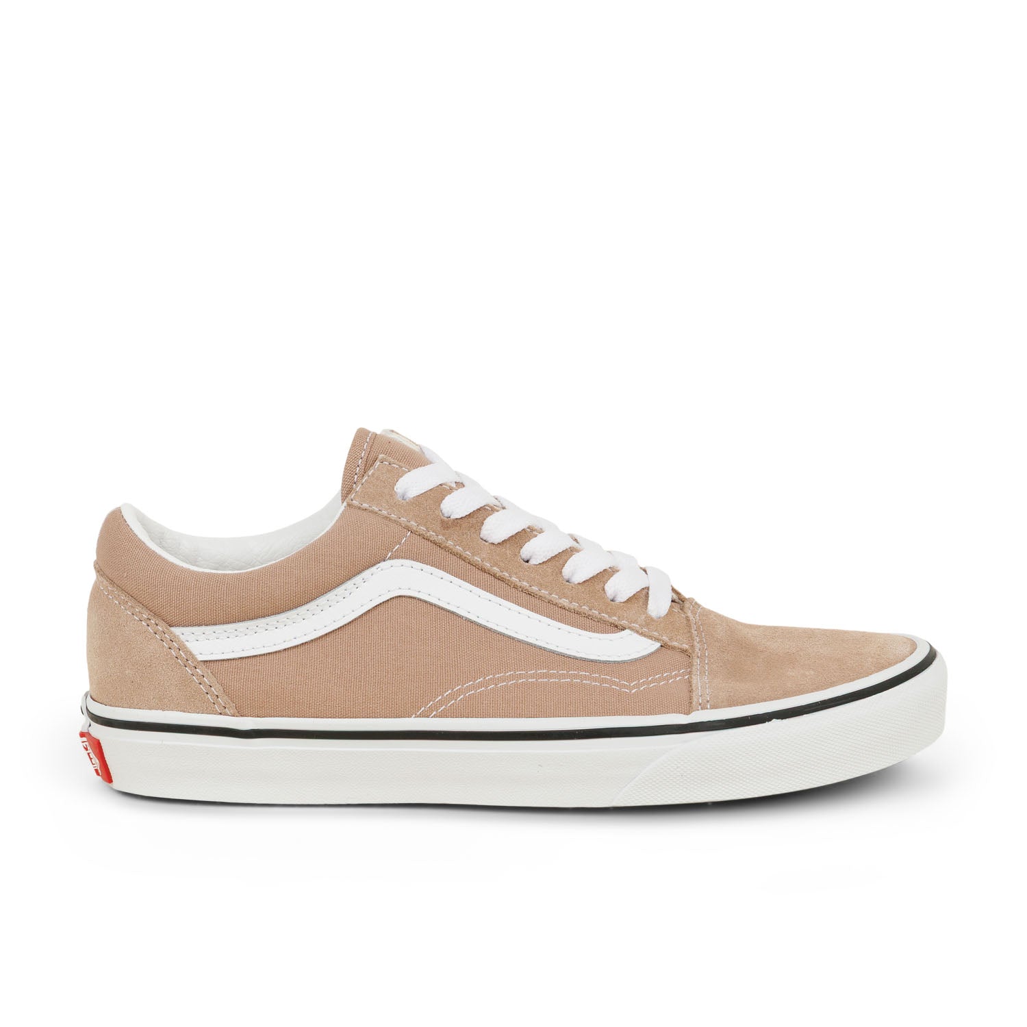 Baskets Femme VANS OLD SKOOL Beige