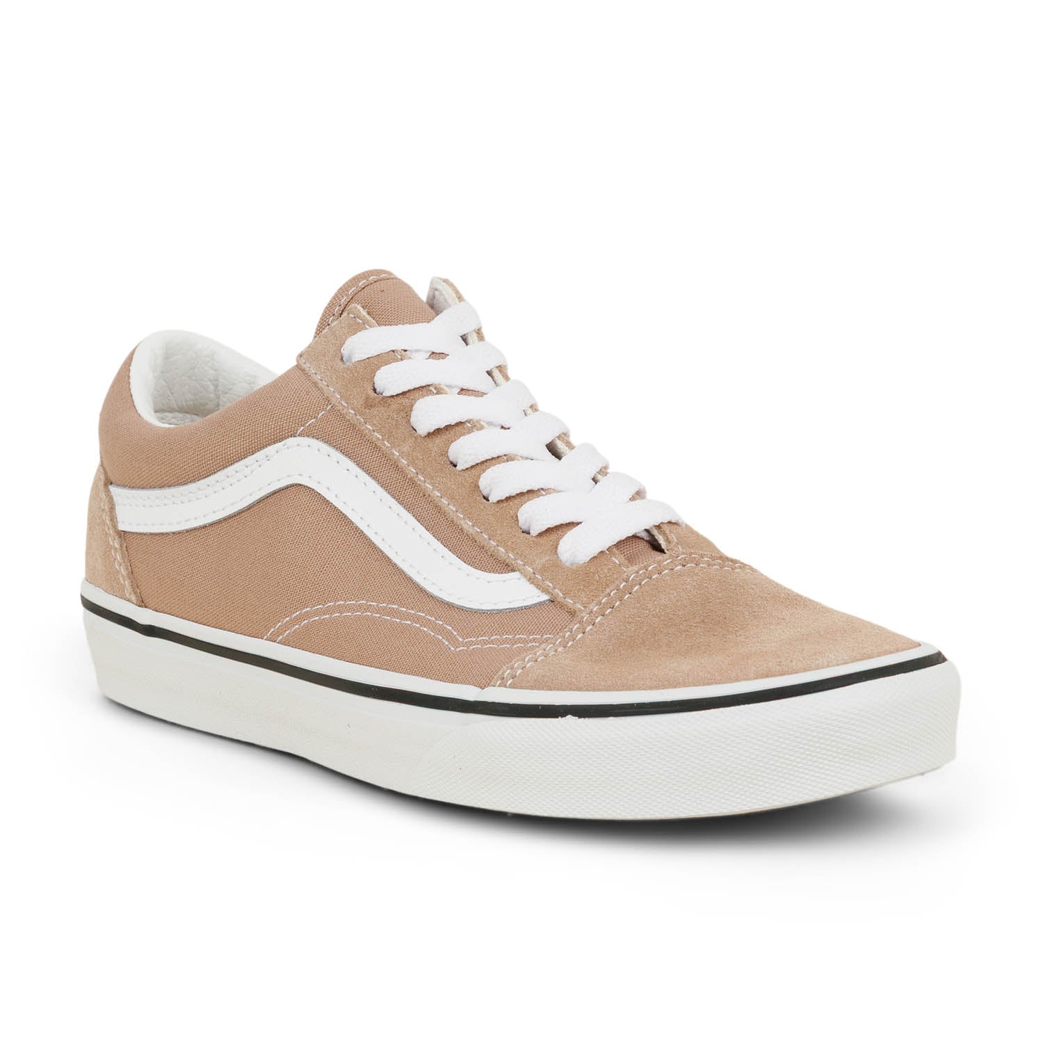 Baskets Femme VANS OLD SKOOL Beige