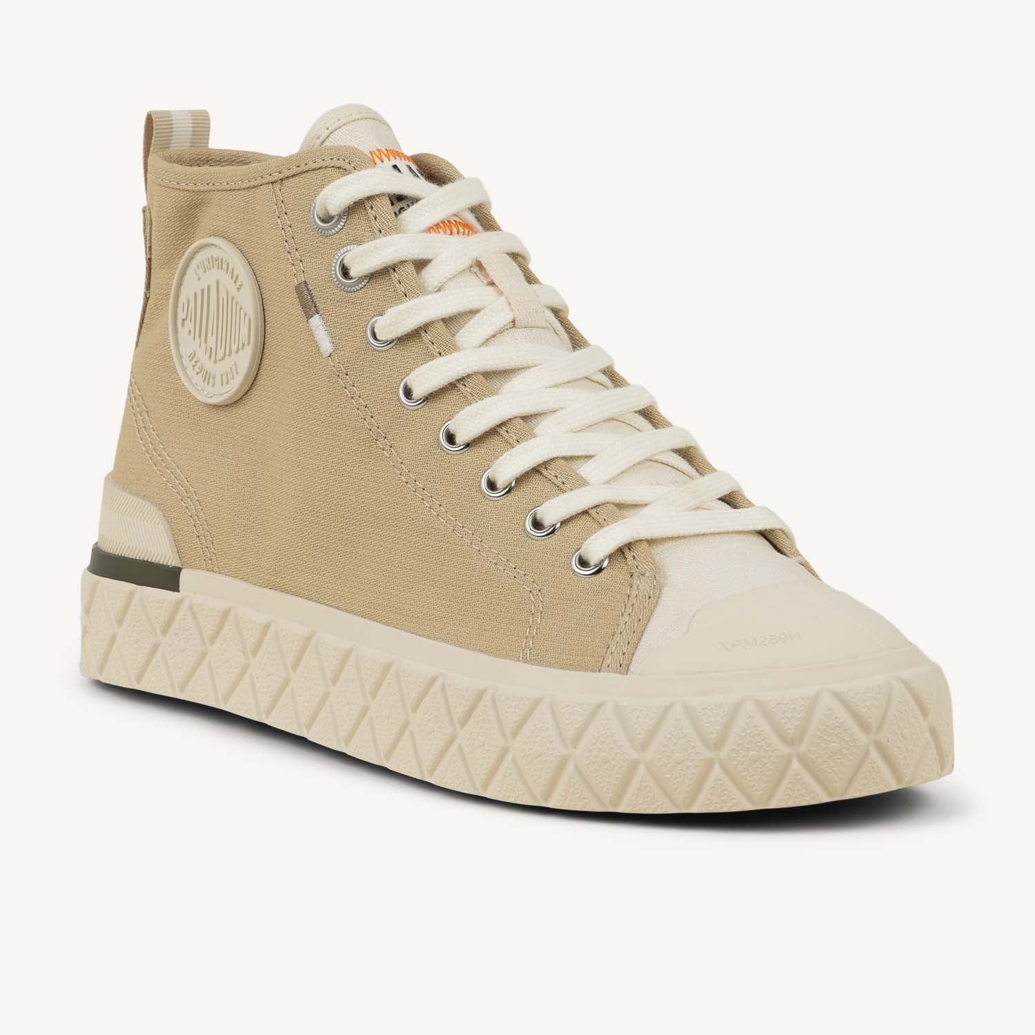 Baskets Femme PALLADIUM PALLA ACE MID CVS Beige