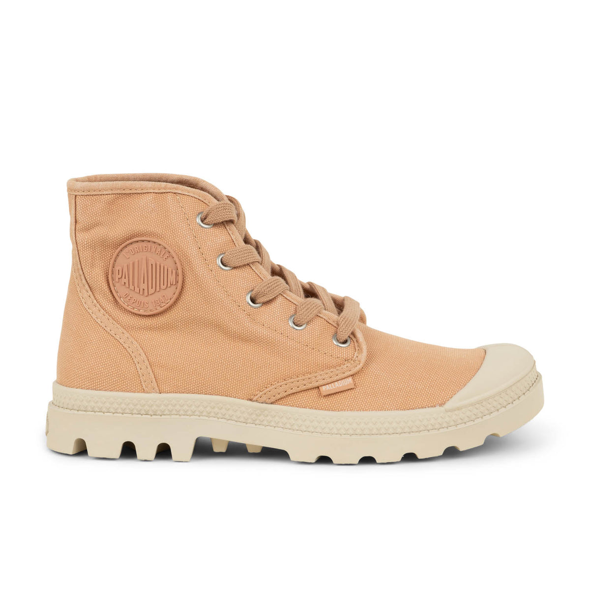 Baskets Femme PALLADIUM PAMPA HI Rose