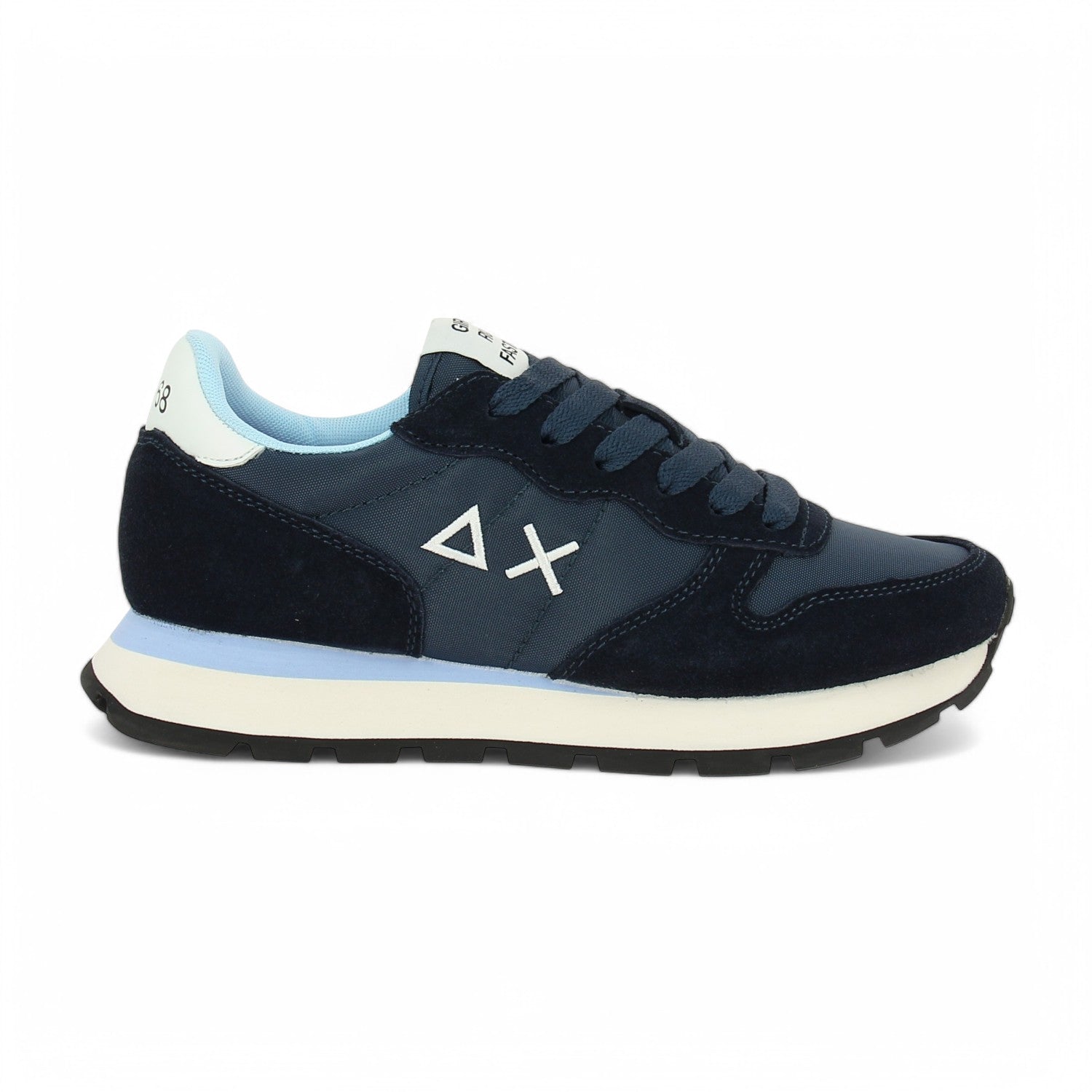 Baskets Femme SUN 68 ALLY SOLID NYLON Bleu