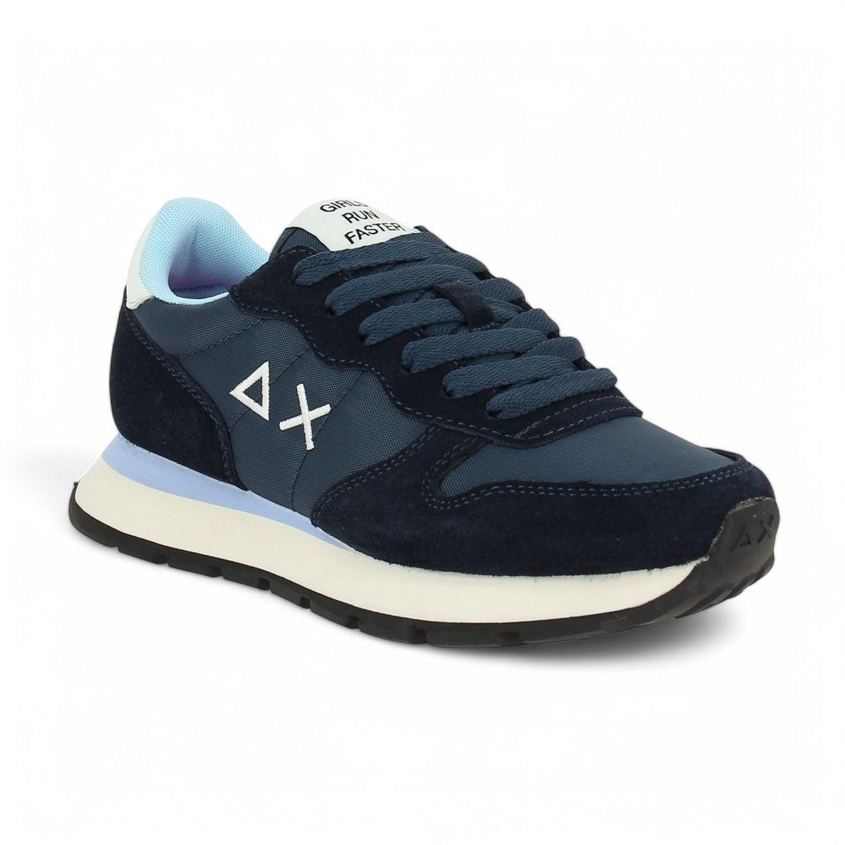 Baskets Femme SUN 68 ALLY SOLID NYLON Bleu