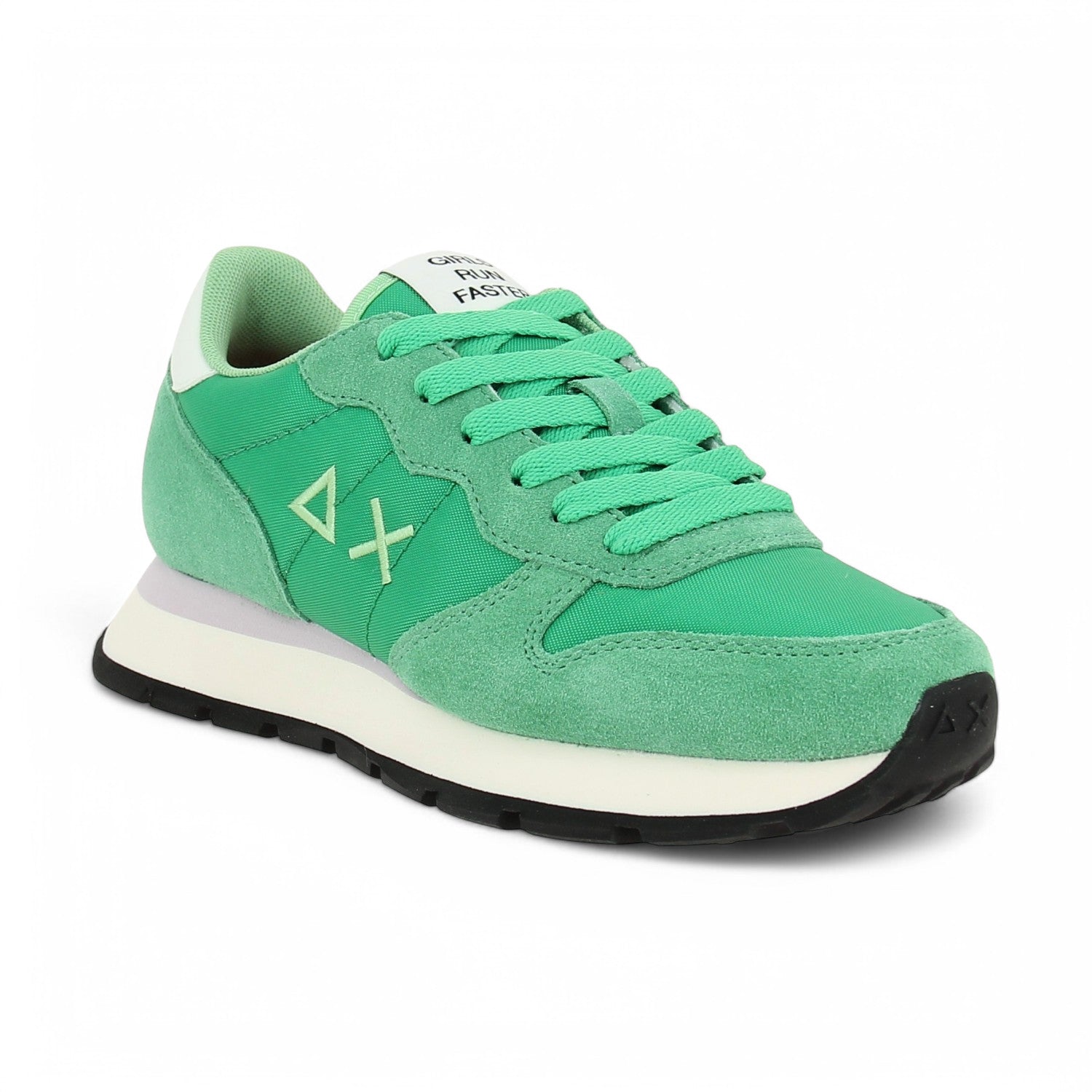 Baskets Femme SUN 68 ALLY SOLID NYLON Vert