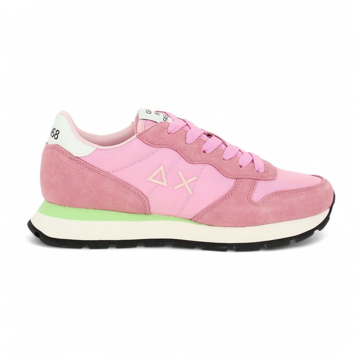 Baskets Femme SUN 68 ALLY SOLID NYLON Rose
