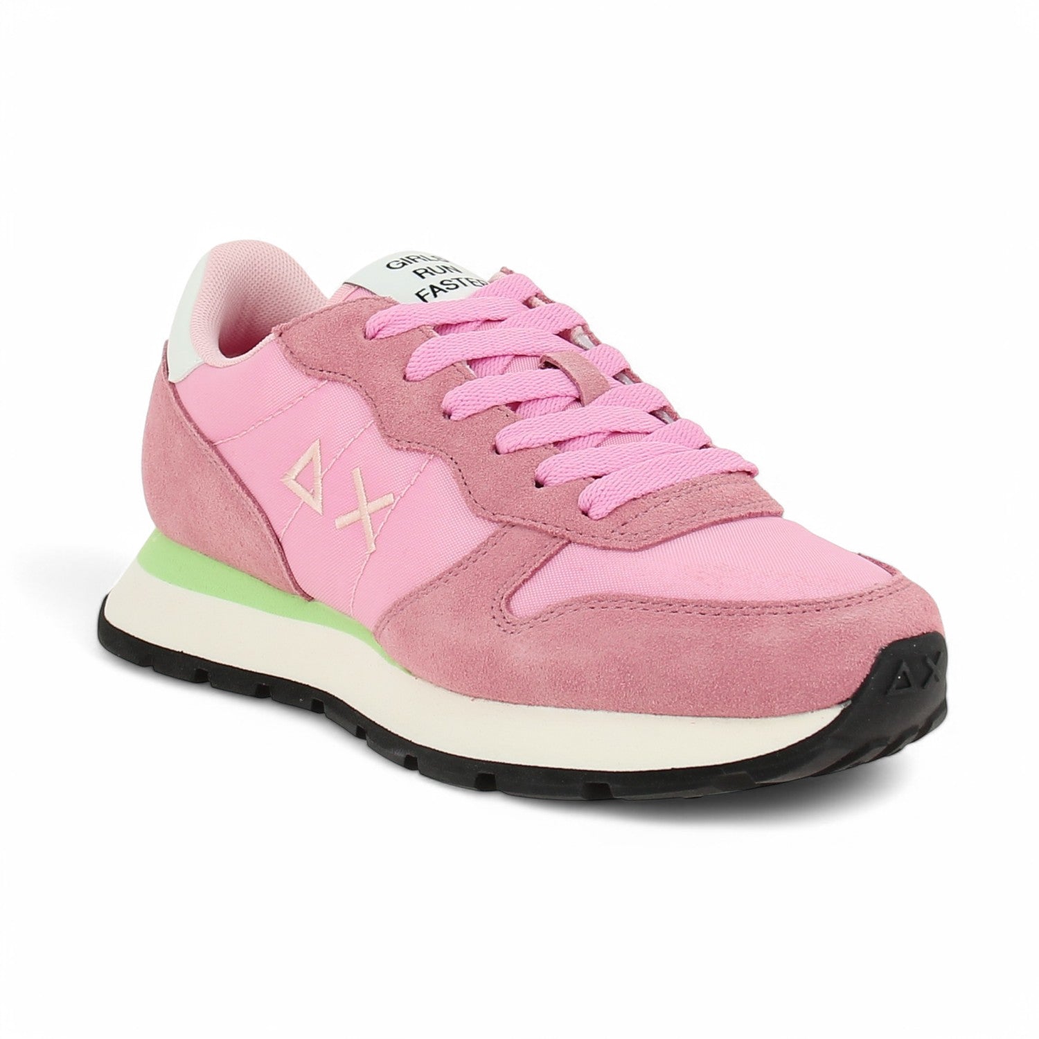 Baskets Femme SUN 68 ALLY SOLID NYLON Rose