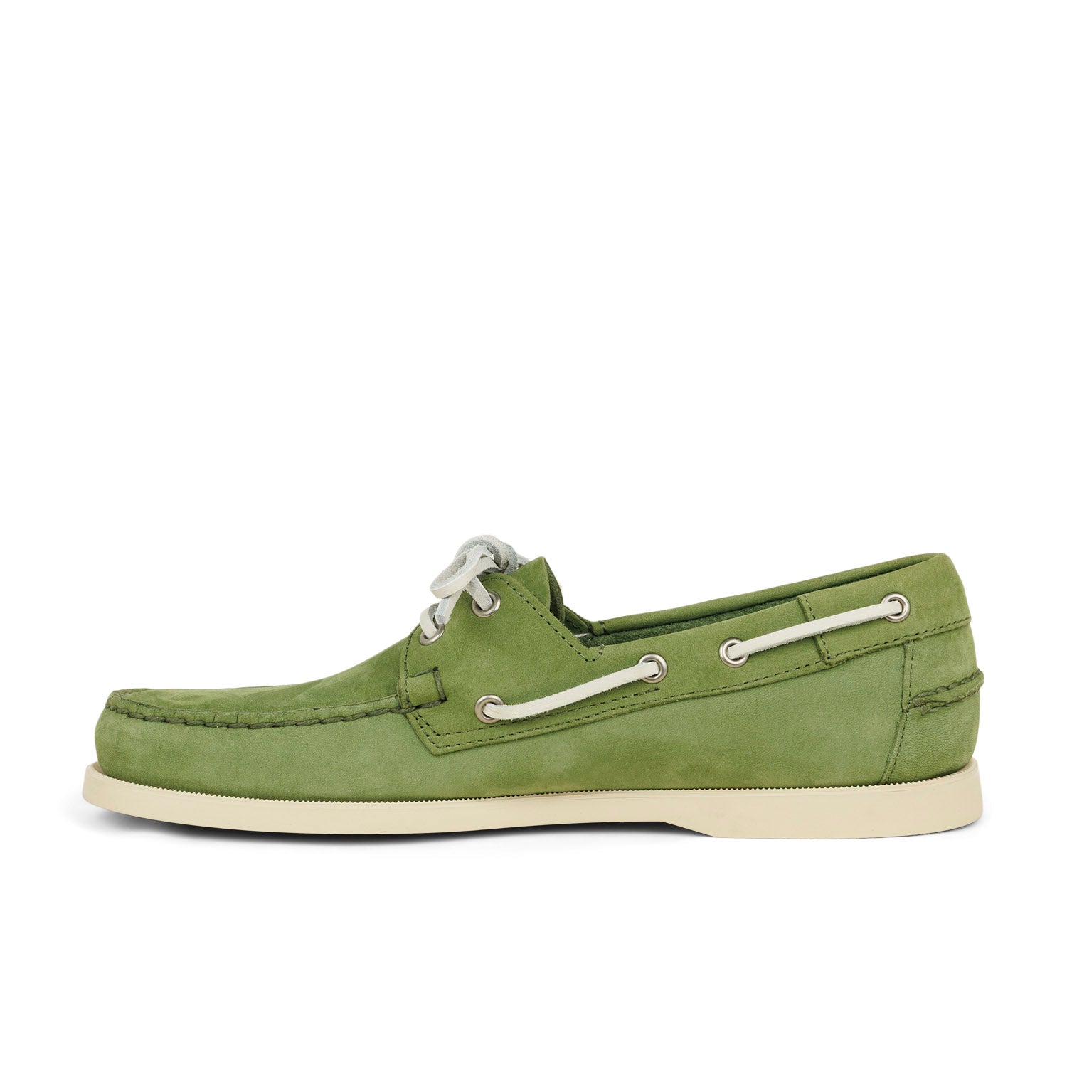 Chaussures bateau Homme SEBAGO PORTLAND NUBUCK Vert