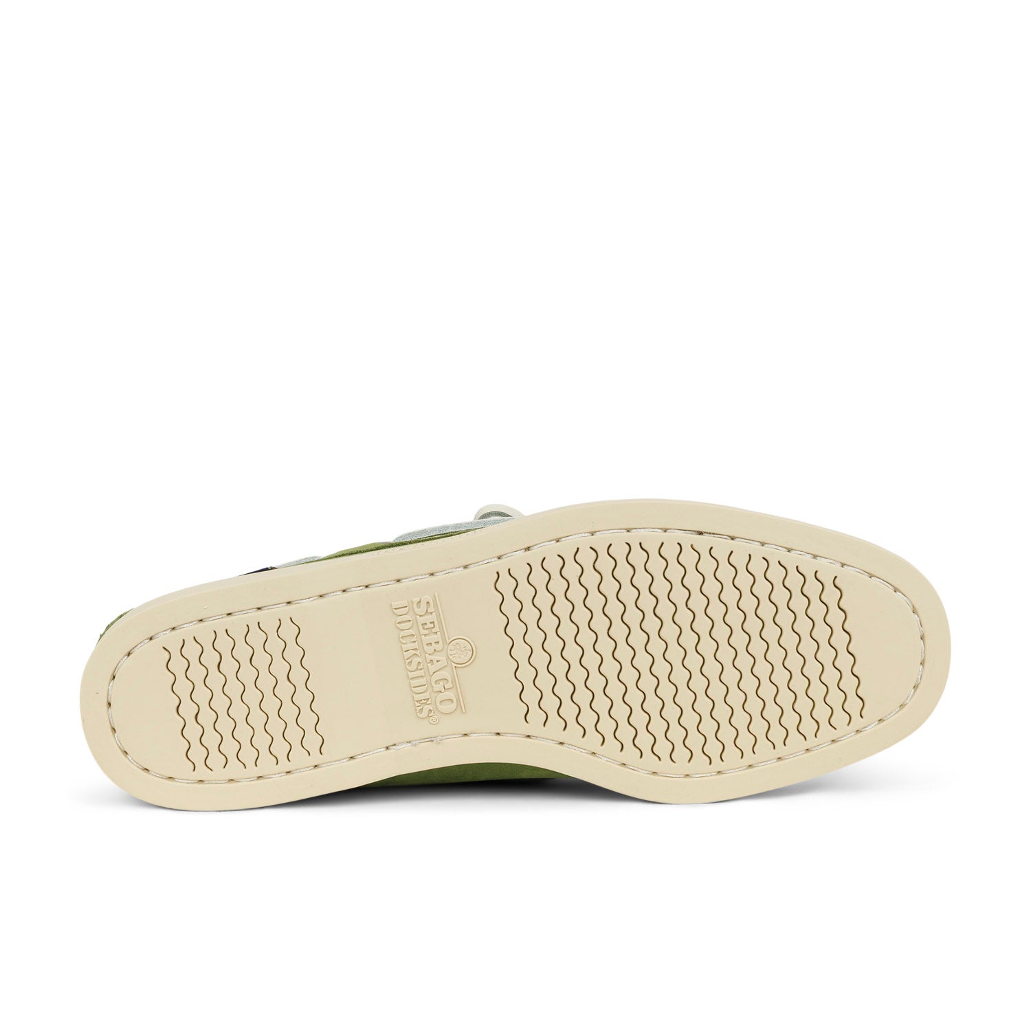 Chaussures bateau Homme SEBAGO PORTLAND NUBUCK Vert