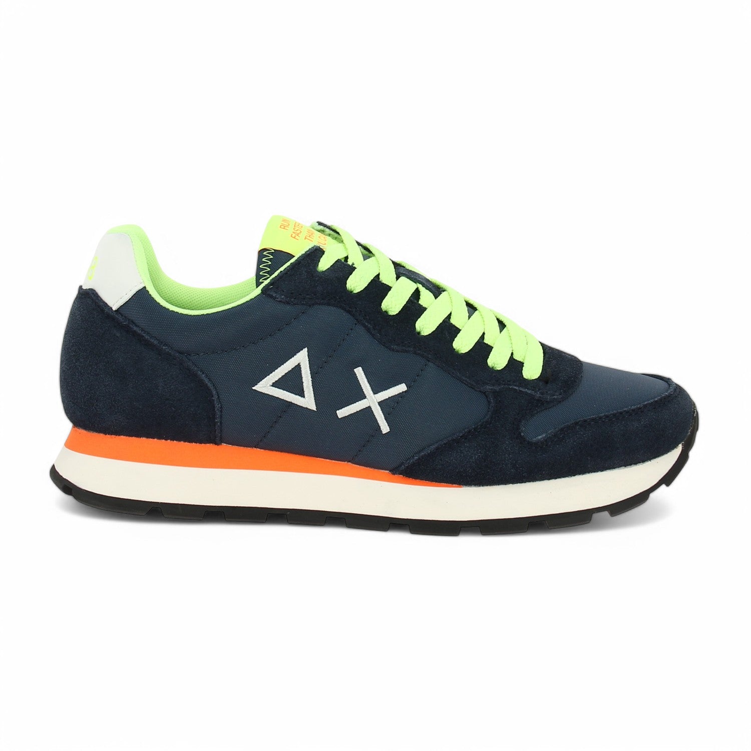 Baskets Homme SUN 68 TOM FLUO Bleu