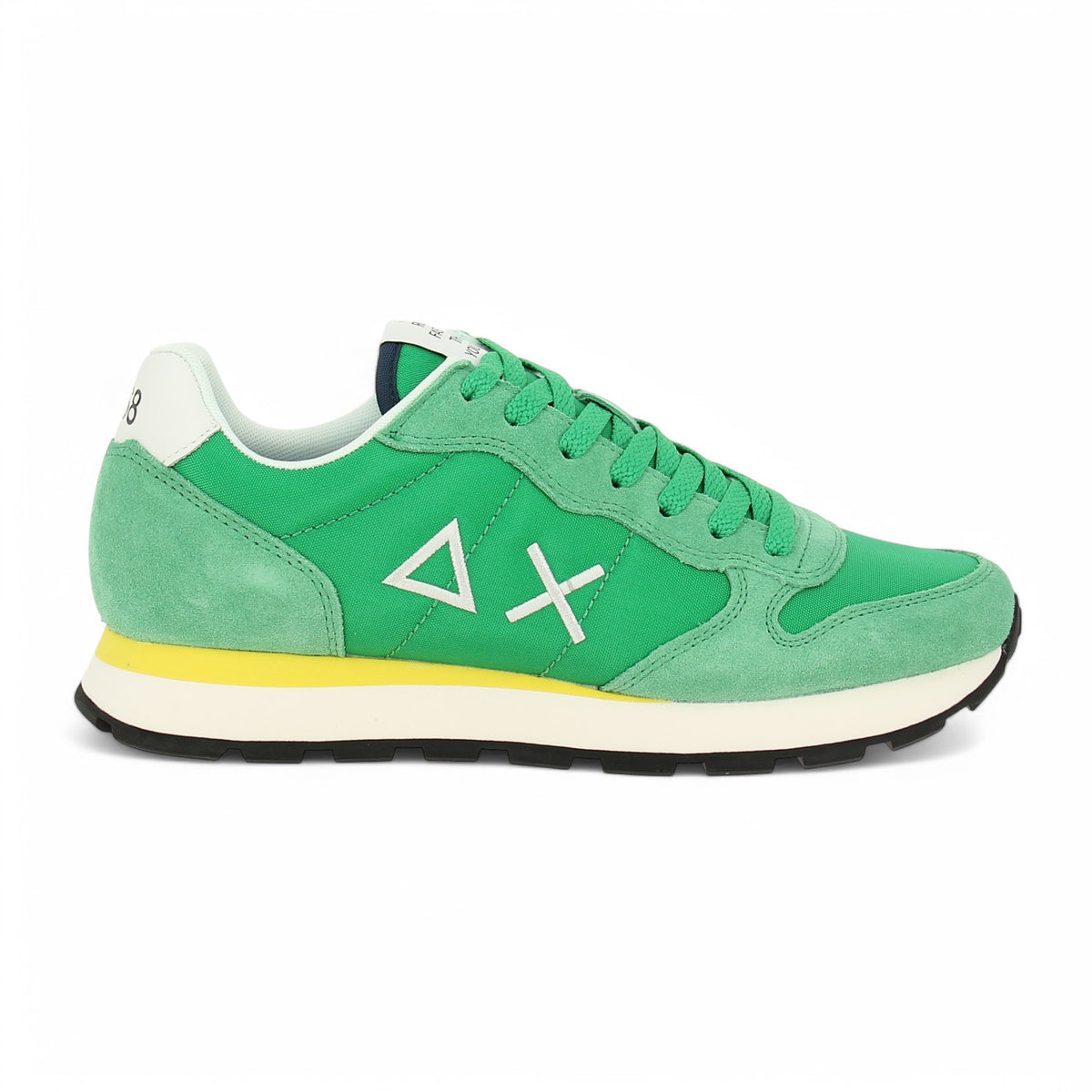 Baskets Homme SUN 68 TOM SOLID Vert