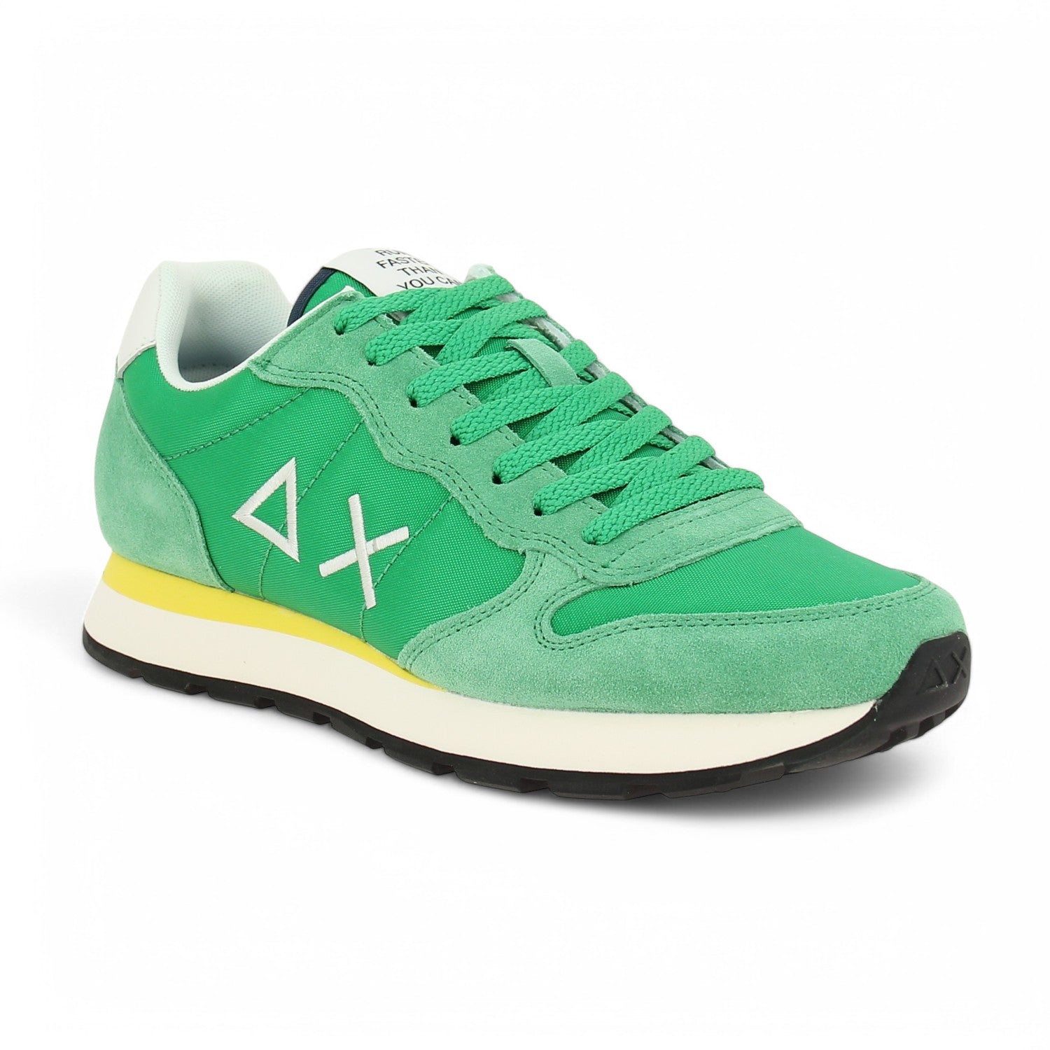 Baskets Homme SUN 68 TOM SOLID Vert