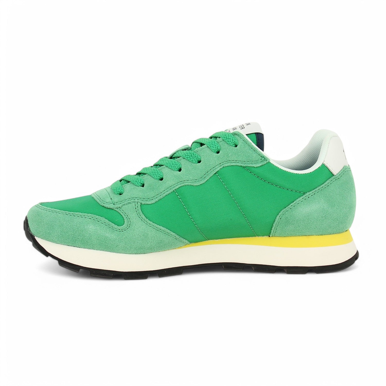 Baskets Homme SUN 68 TOM SOLID Vert