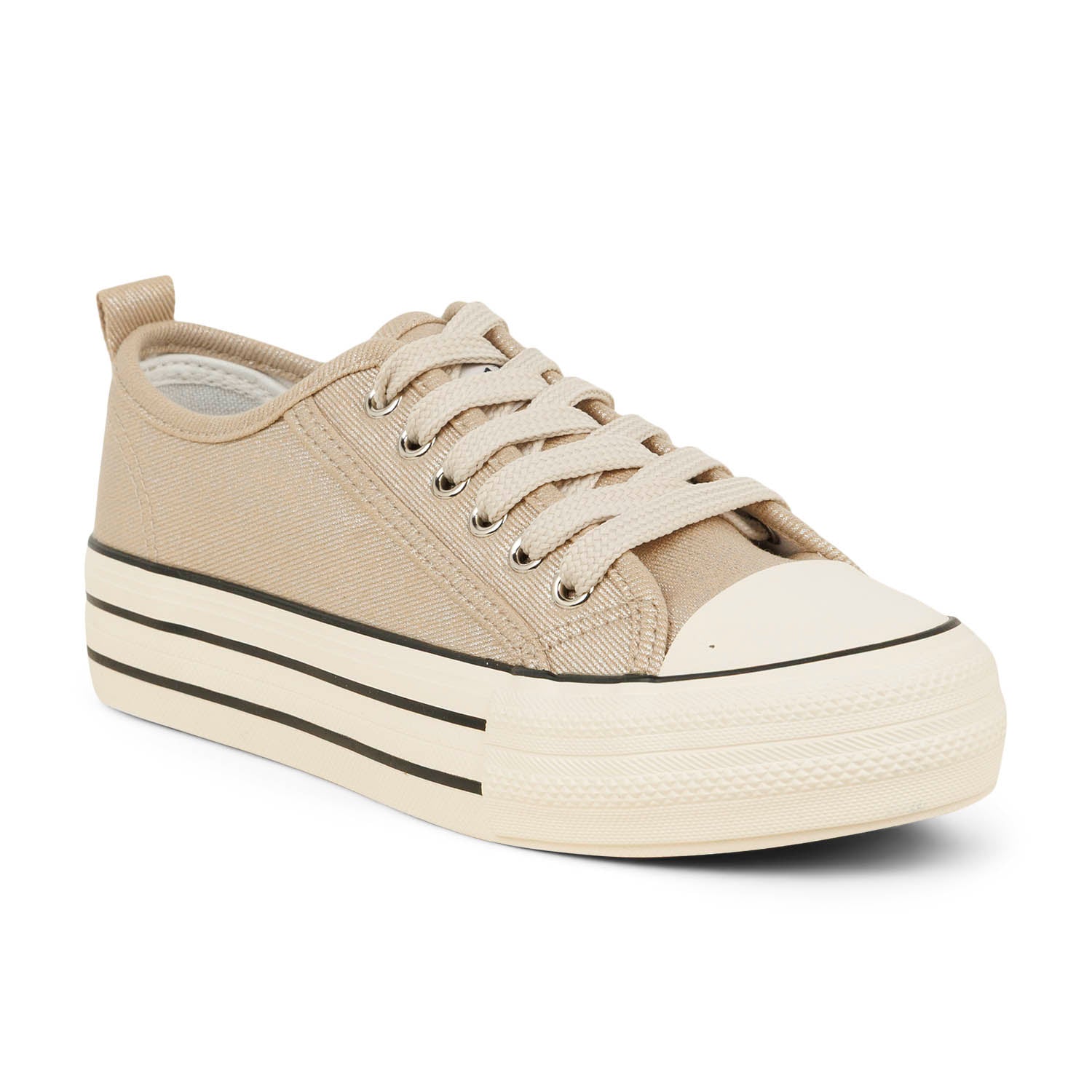 Baskets Femme TOM TAILOR TORIZI Beige