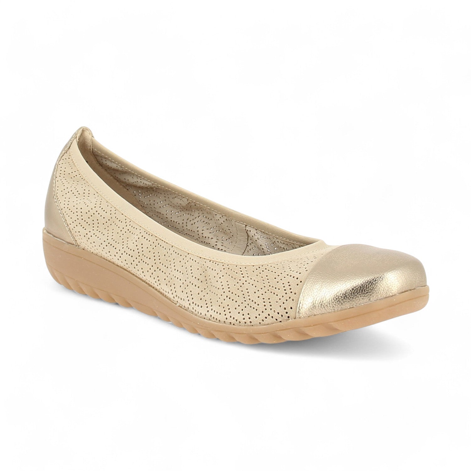 Ballerines et babies Femme CAPRICE CARZA Beige