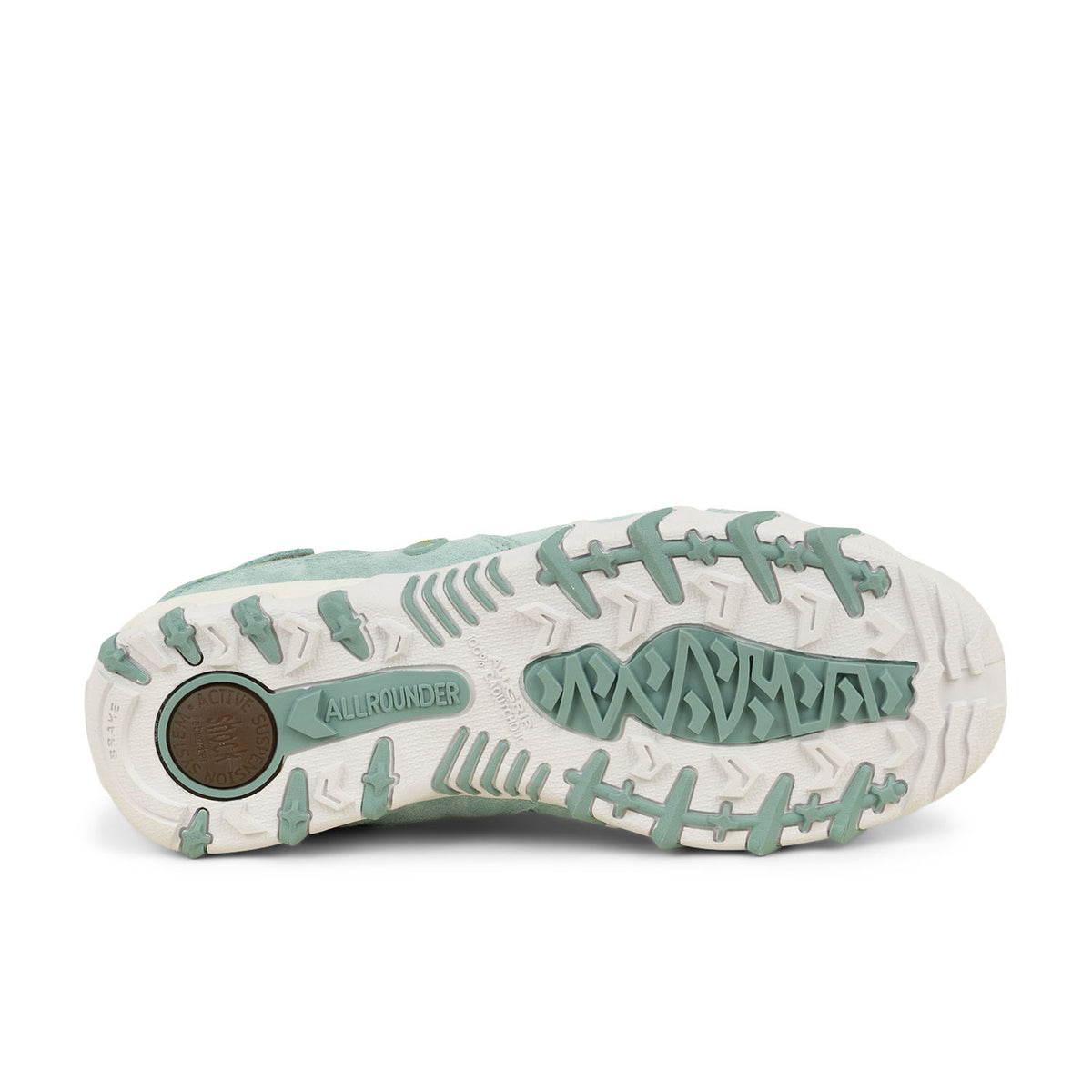 Baskets Femme ALLROUNDER BY MEPHISTO NIWA Vert
