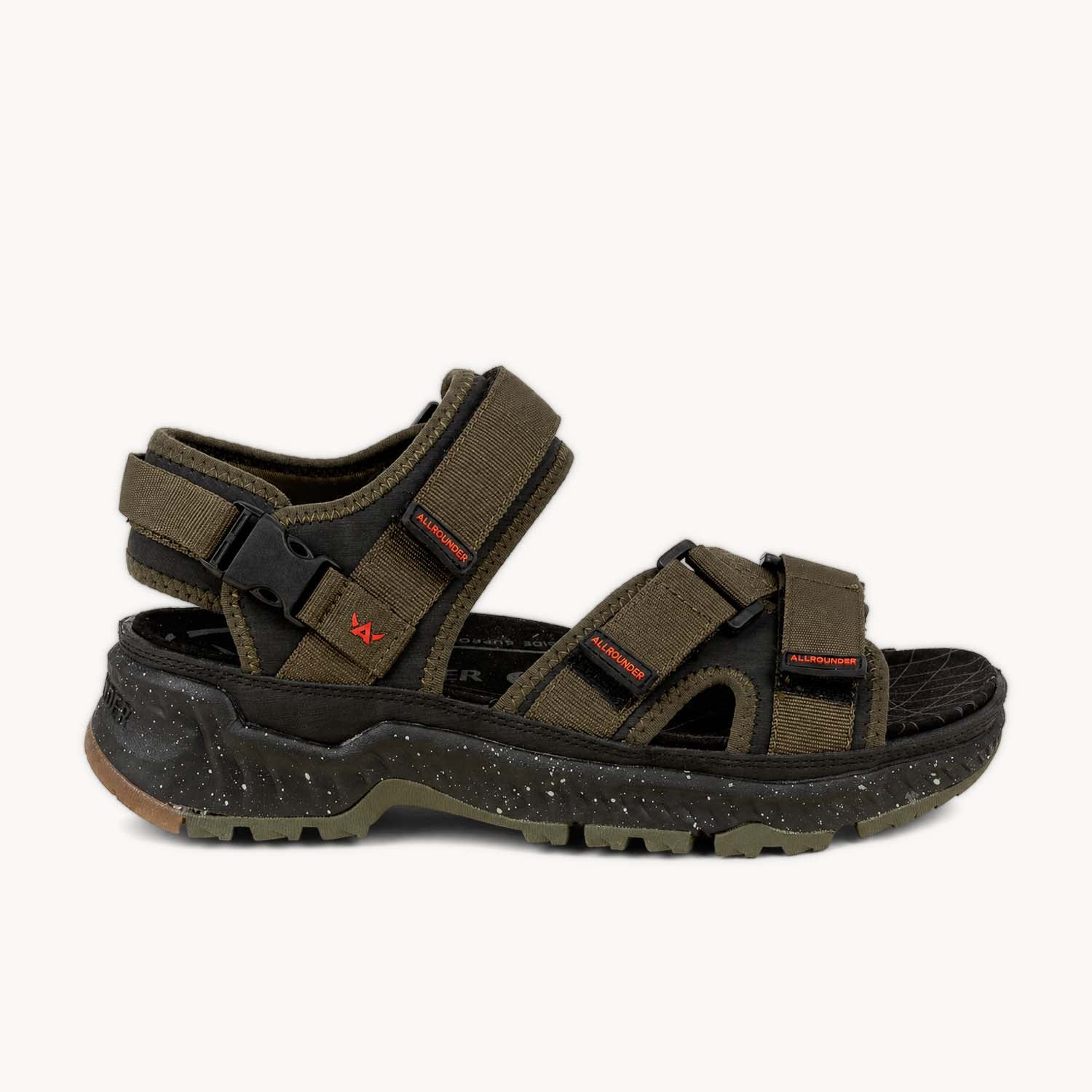 Sandales Homme ALLROUNDER BY MEPHISTO RIVERSIDE Kaki