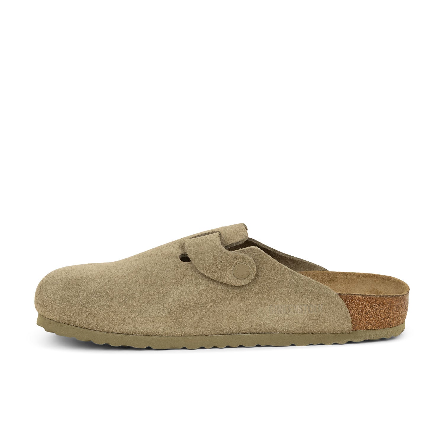 Sandales Homme BIRKENSTOCK BOSTON SUEDE Vert