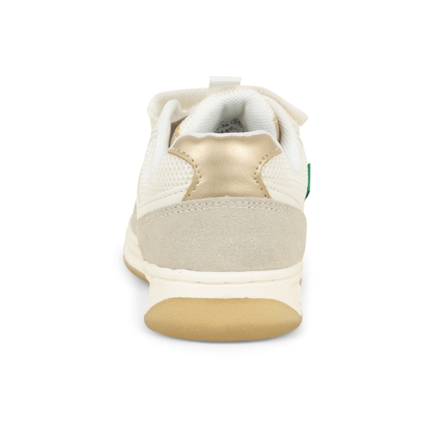 Baskets Enfant KICKERS KICK KARTING Blanc