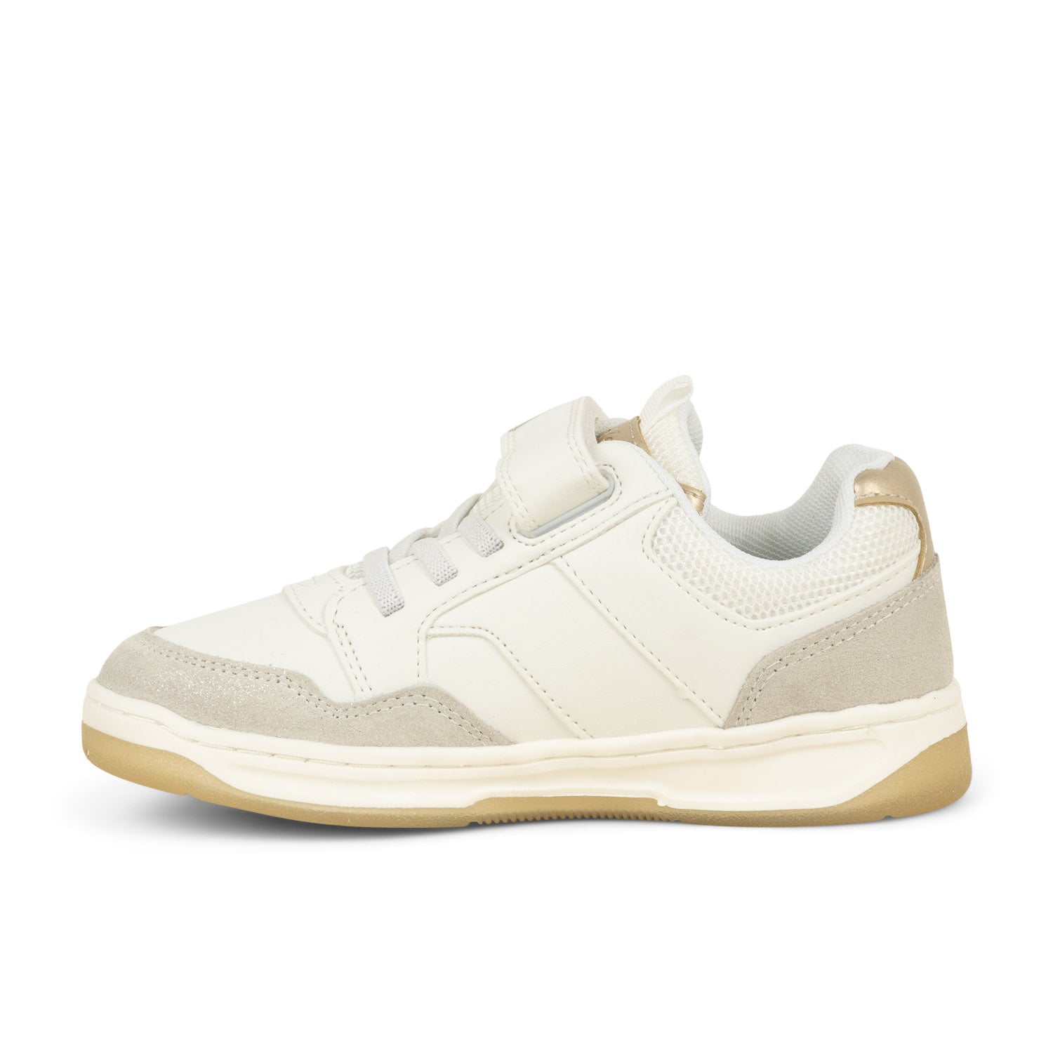Baskets Enfant KICKERS KICK KARTING Blanc