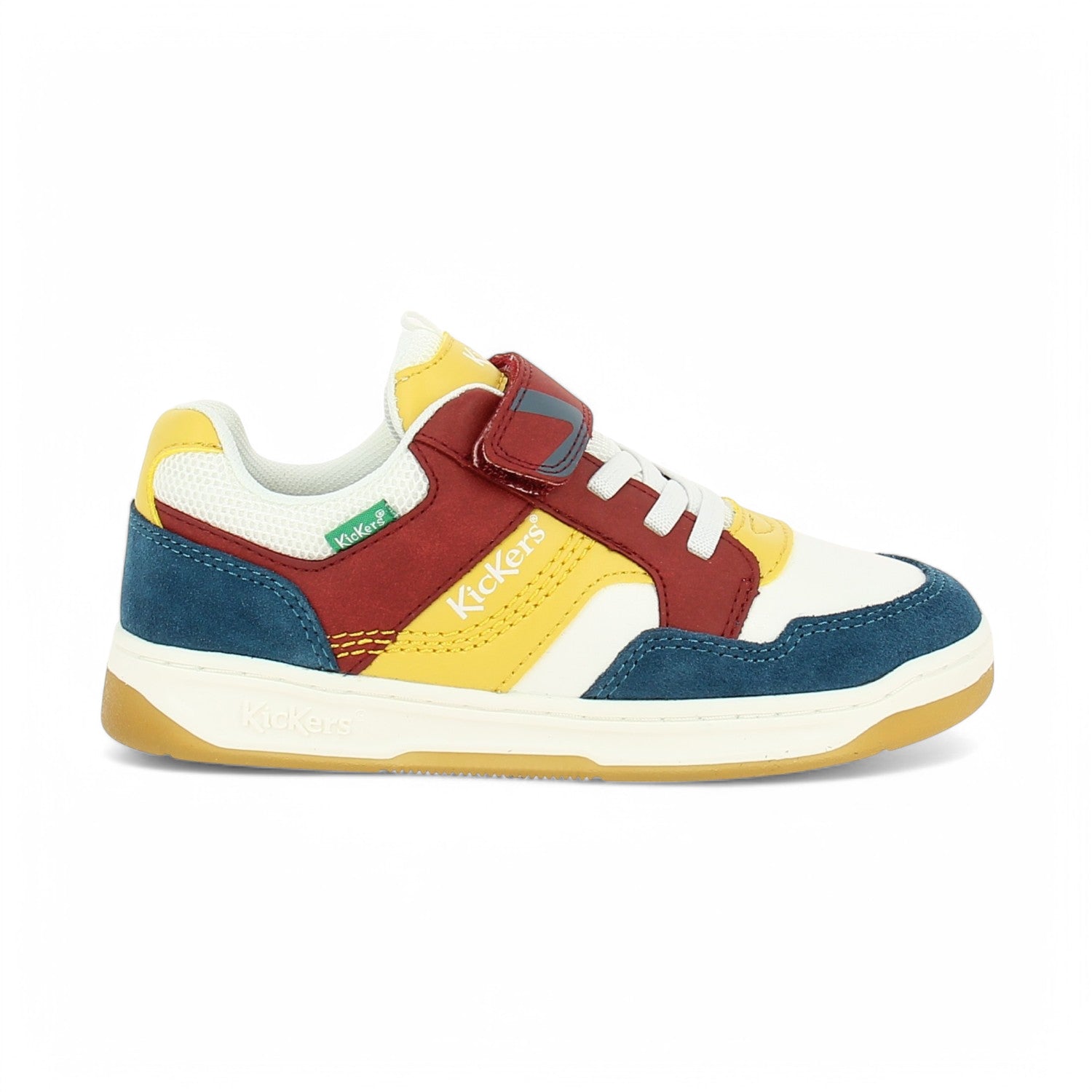 Baskets Enfant KICKERS KICK KARTING Bleu