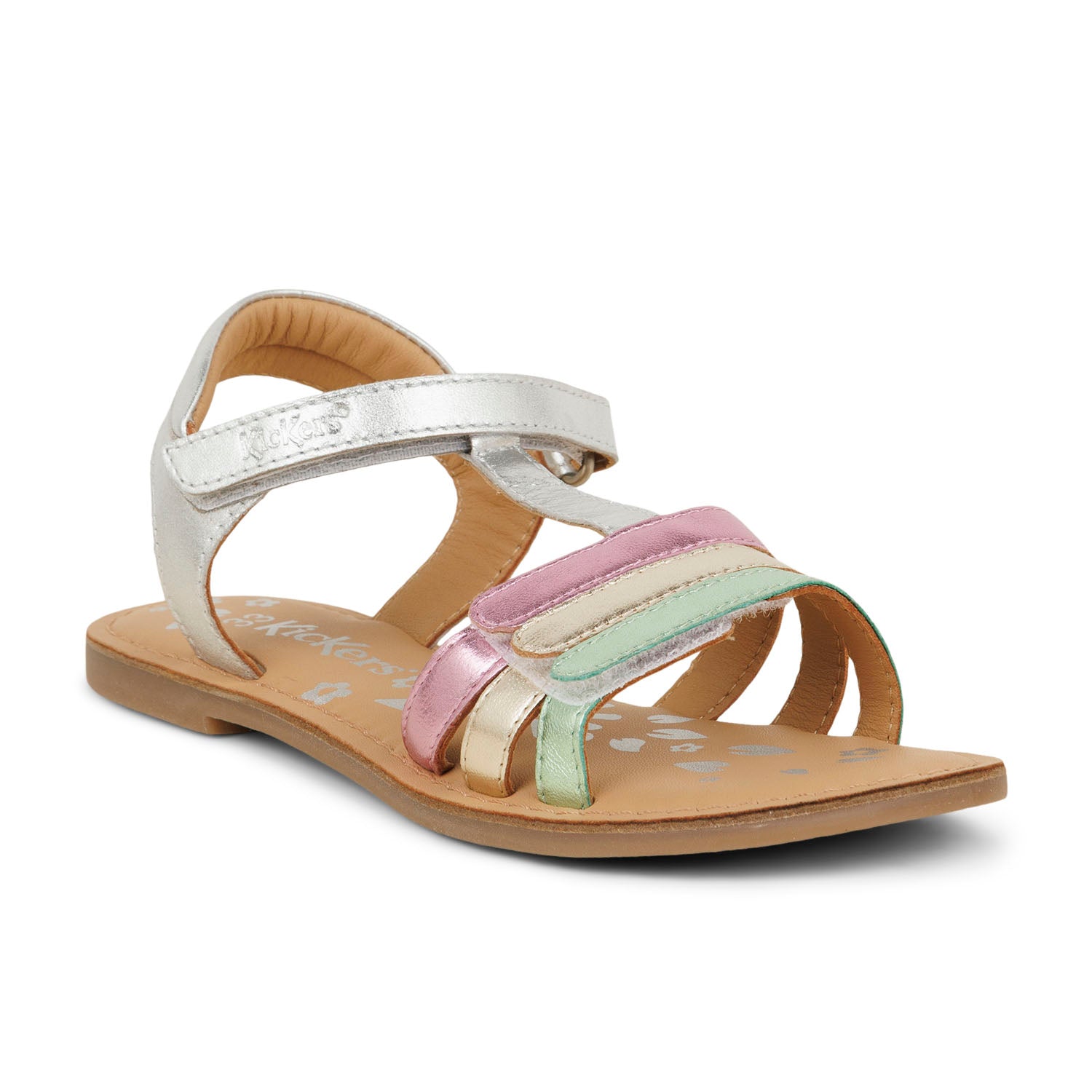 Sandales Enfant KICKERS DIAMANTO Argent
