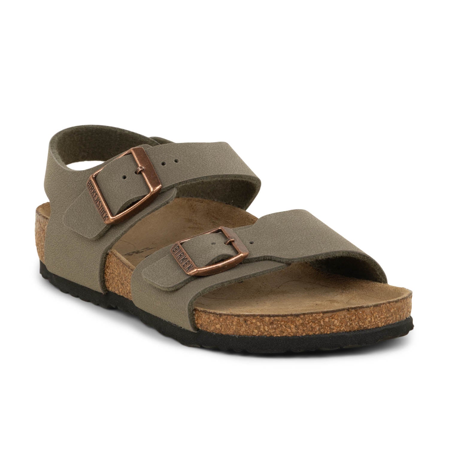 Sandales Enfant BIRKENSTOCK NEW YORK KIDS Gris