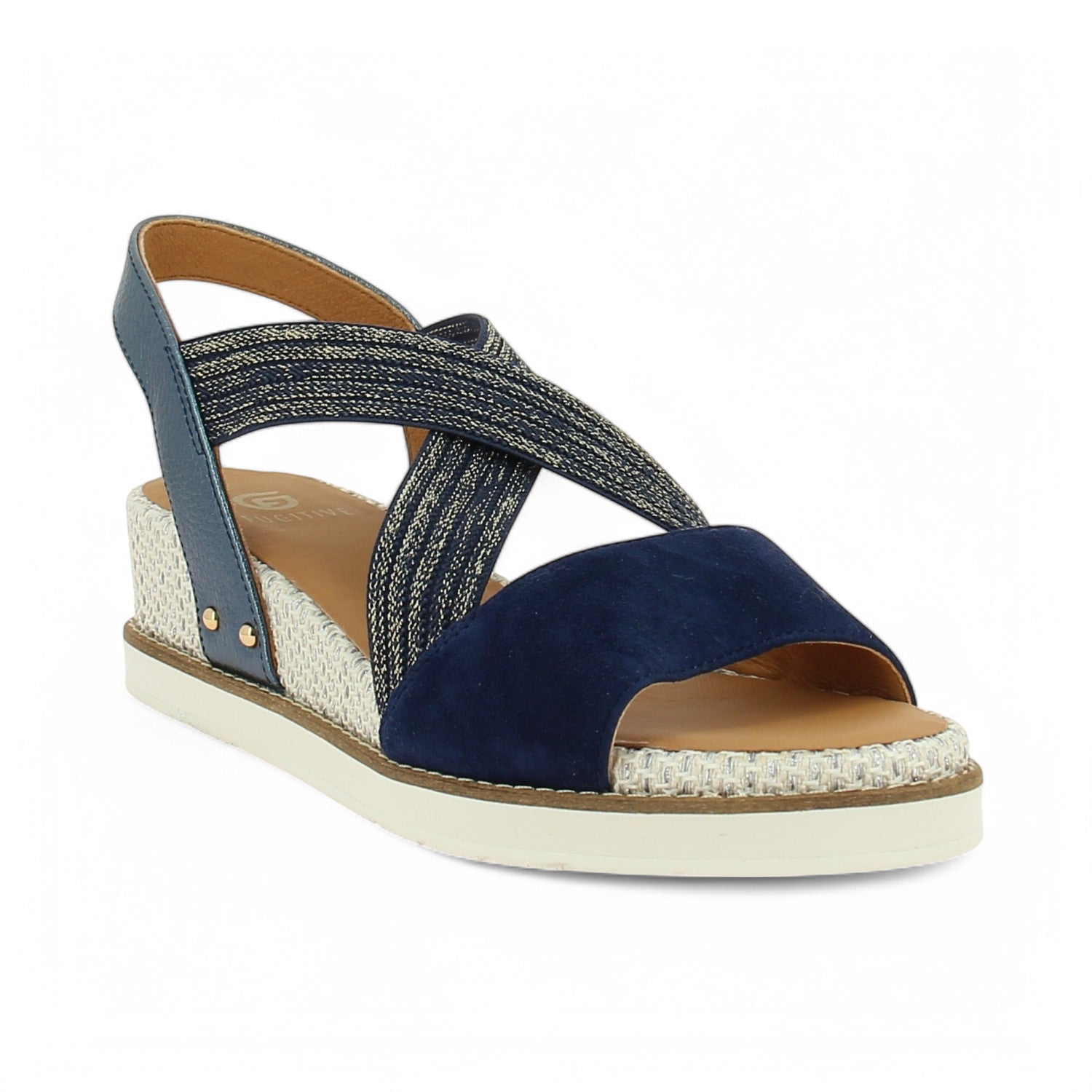 Sandales Femme FUGITIVE BISCUI Bleu