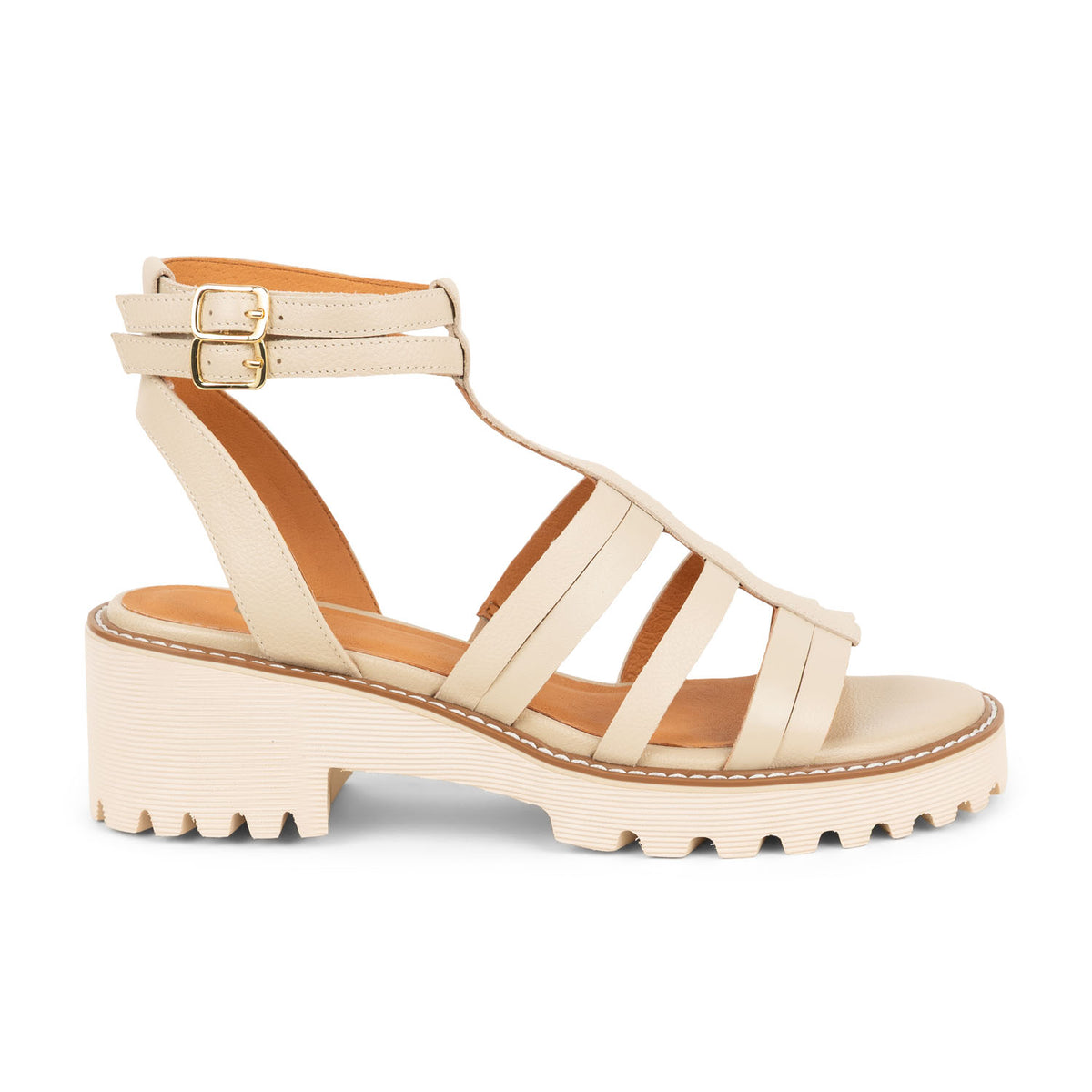 Sandales Femme FUGITIVE BODY Beige