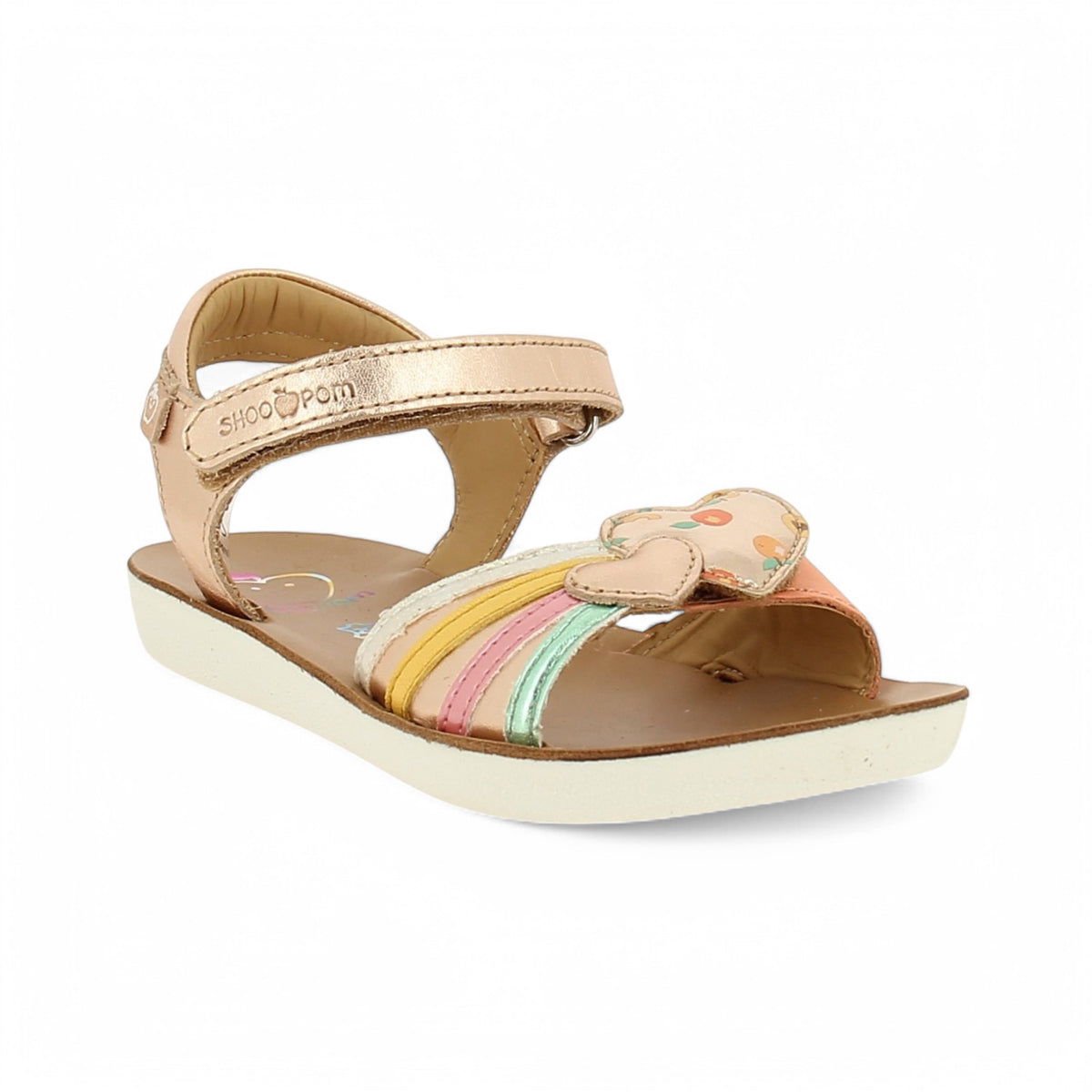 Sandales Enfant SHOO POM GOA HEART Rose