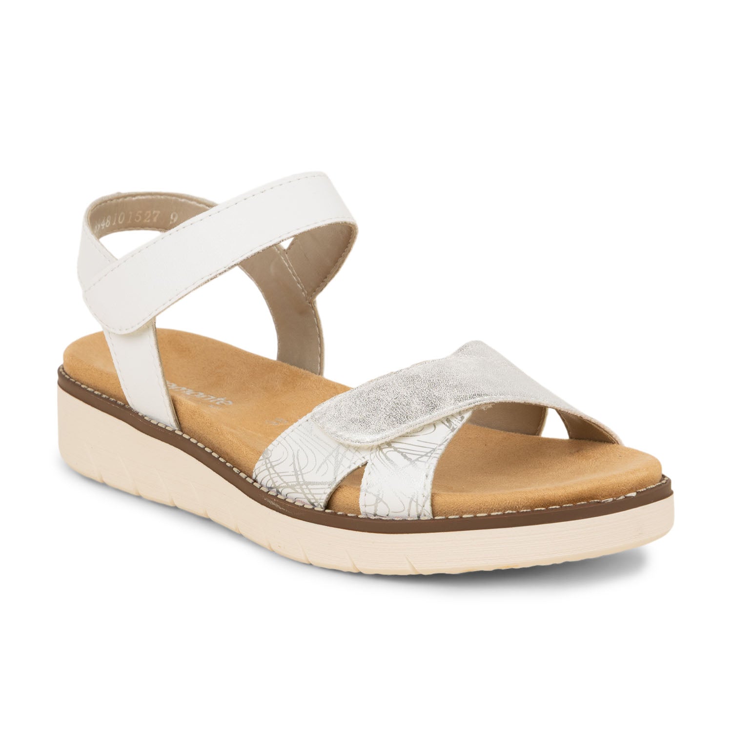 Sandales Femme REMONTE D2049 - RILO Blanc