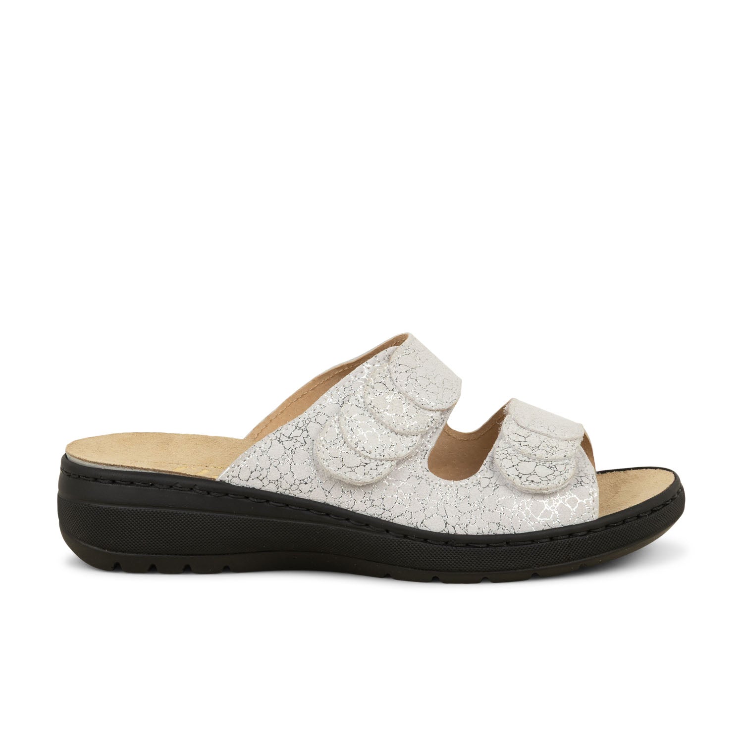 Mules Femme SEMELFLEX GRAZIELLA 2 Argent
