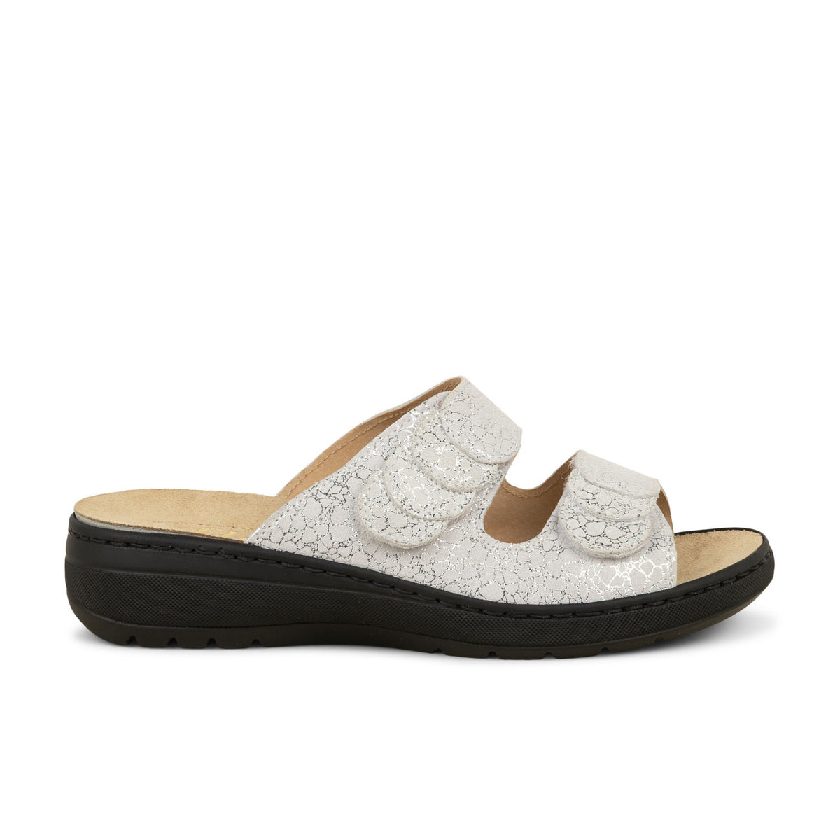 Mules Femme SEMELFLEX GRAZIELLA 2 Argent