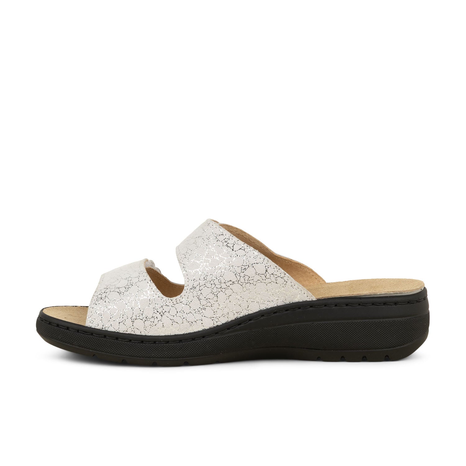 Mules Femme SEMELFLEX GRAZIELLA 2 Argent