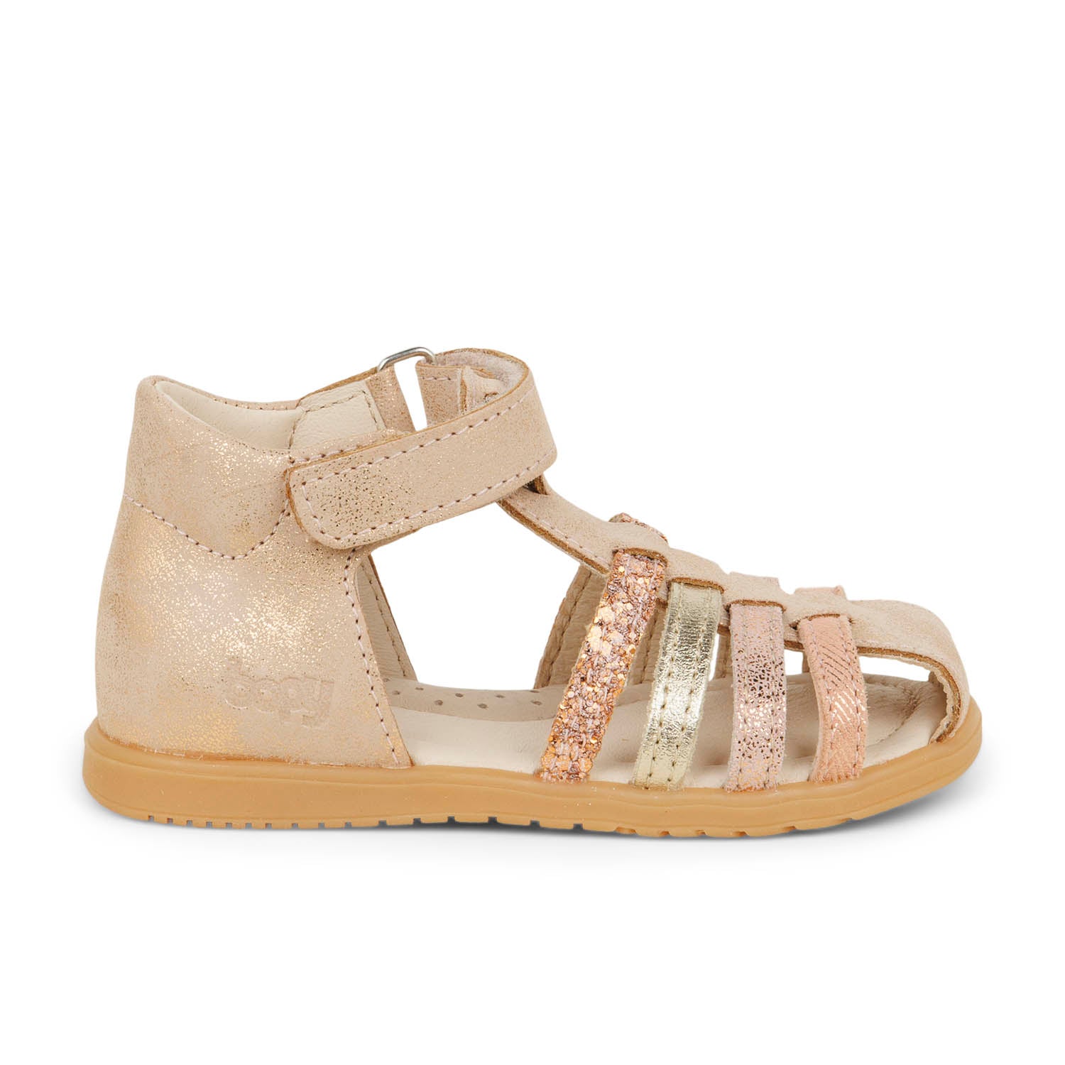 Sandales Enfant BOPY REGULE Rose