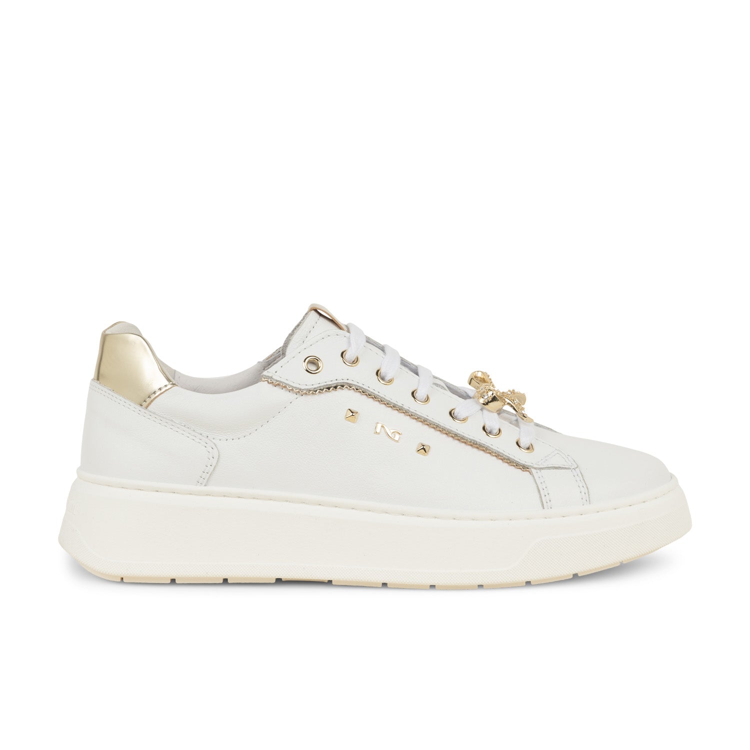 Baskets Femme NEROGIARDINI NEROCLIN Blanc
