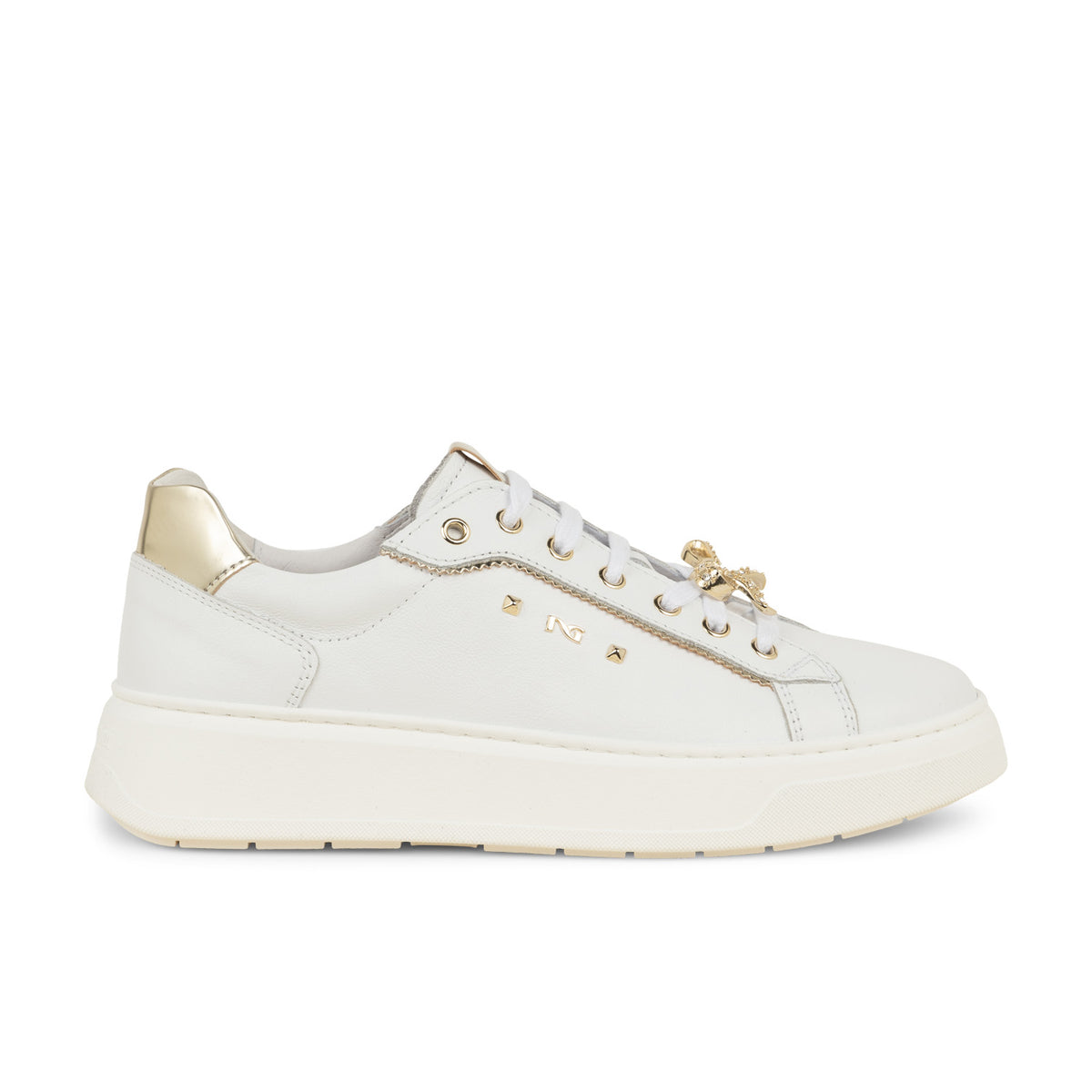 Baskets Femme NEROGIARDINI NEROCLIN Blanc