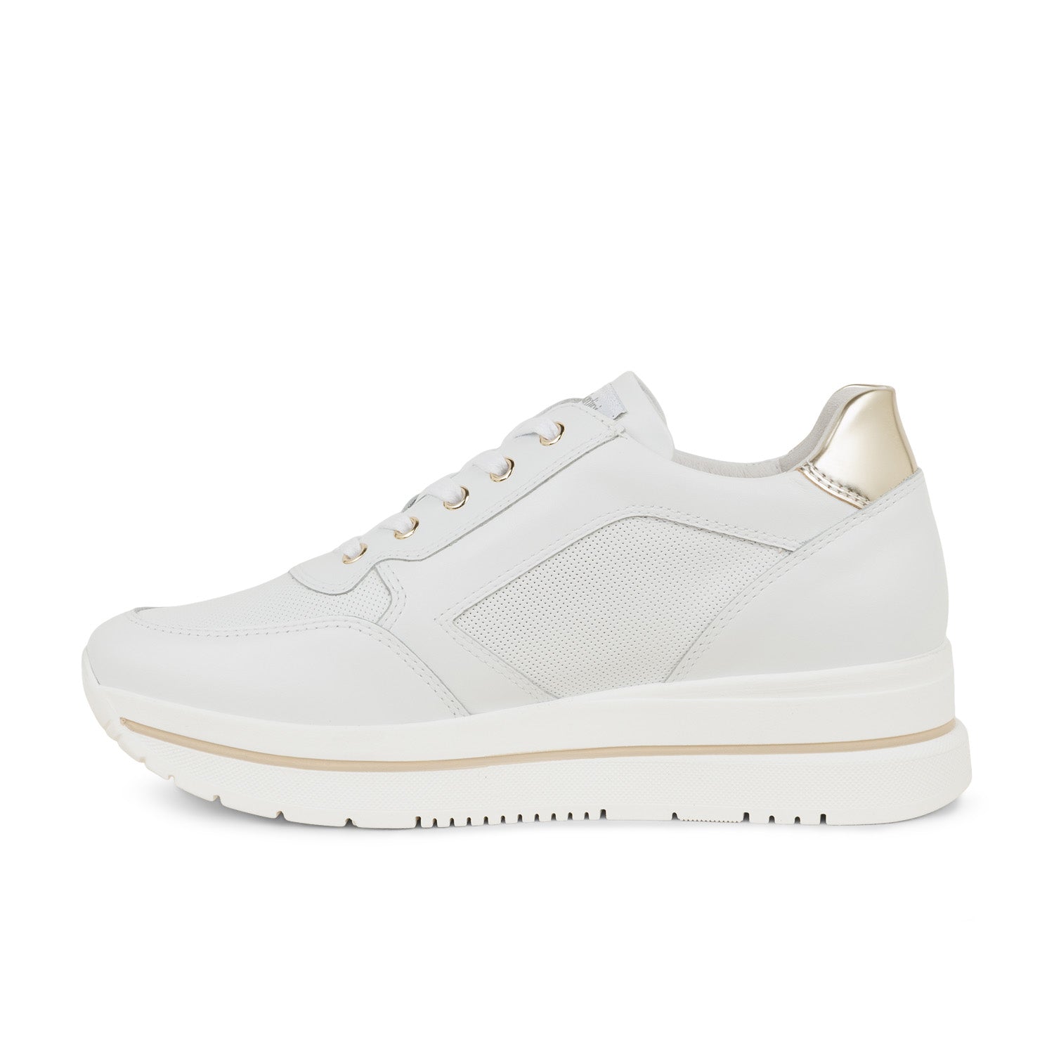 Baskets Femme NEROGIARDINI NERORUN Blanc