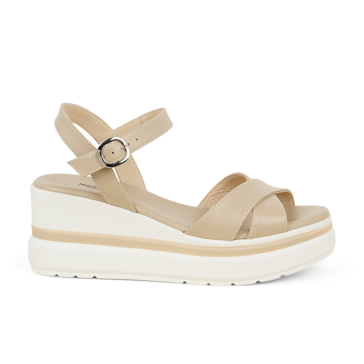 Sandales Femme NEROGIARDINI NEROCROISE Beige