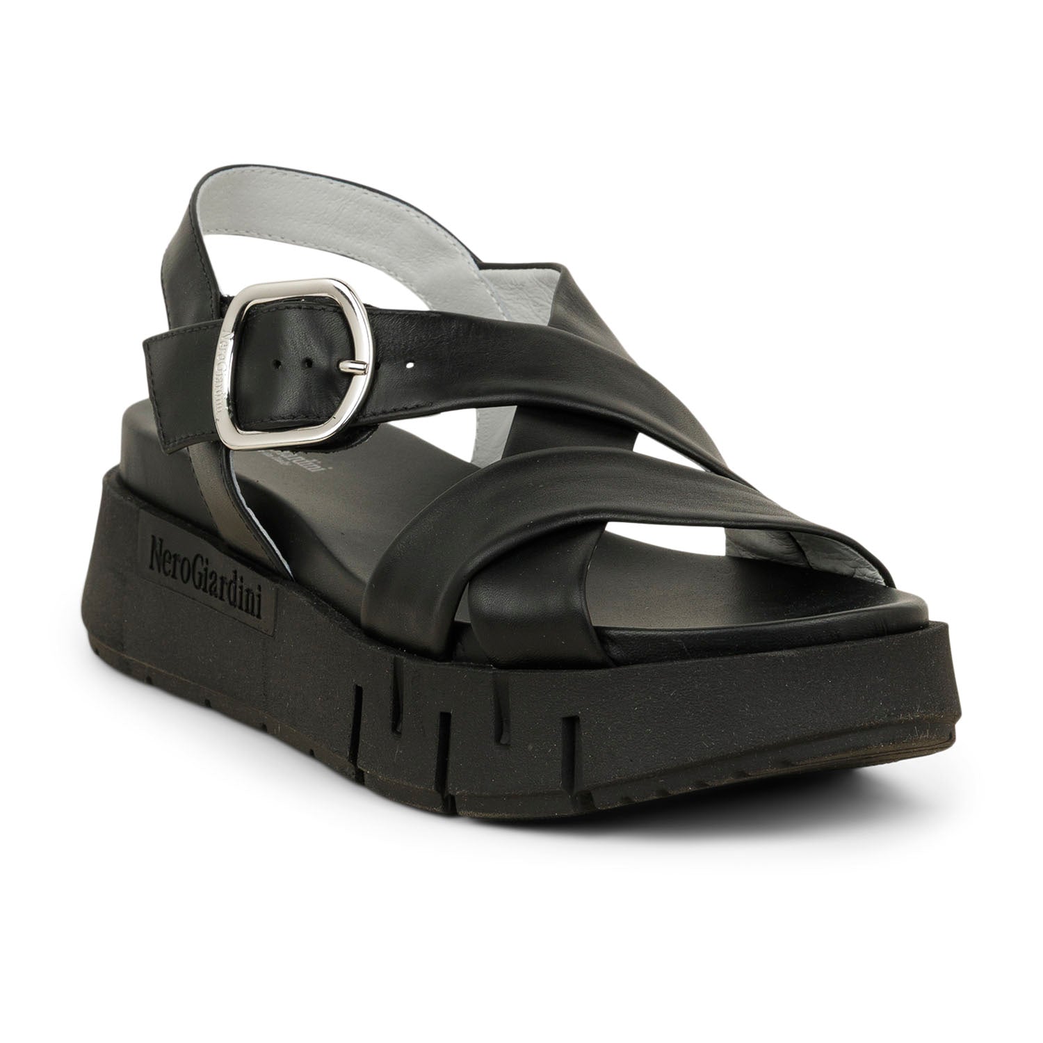 Sandales Femme NEROGIARDINI NEROPLATO Noir