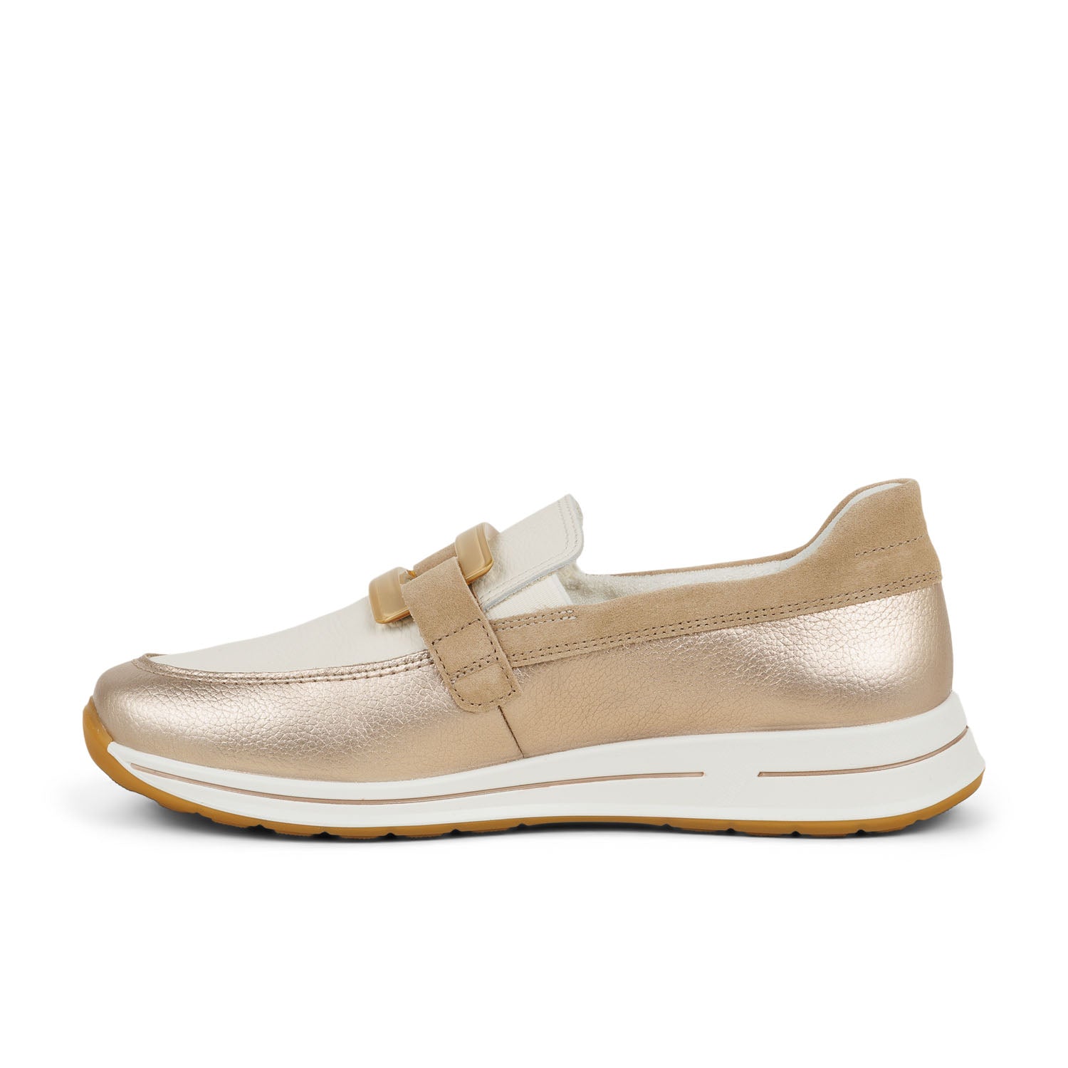 Mocassins Femme ARA ARAJINCA Or/Bronze