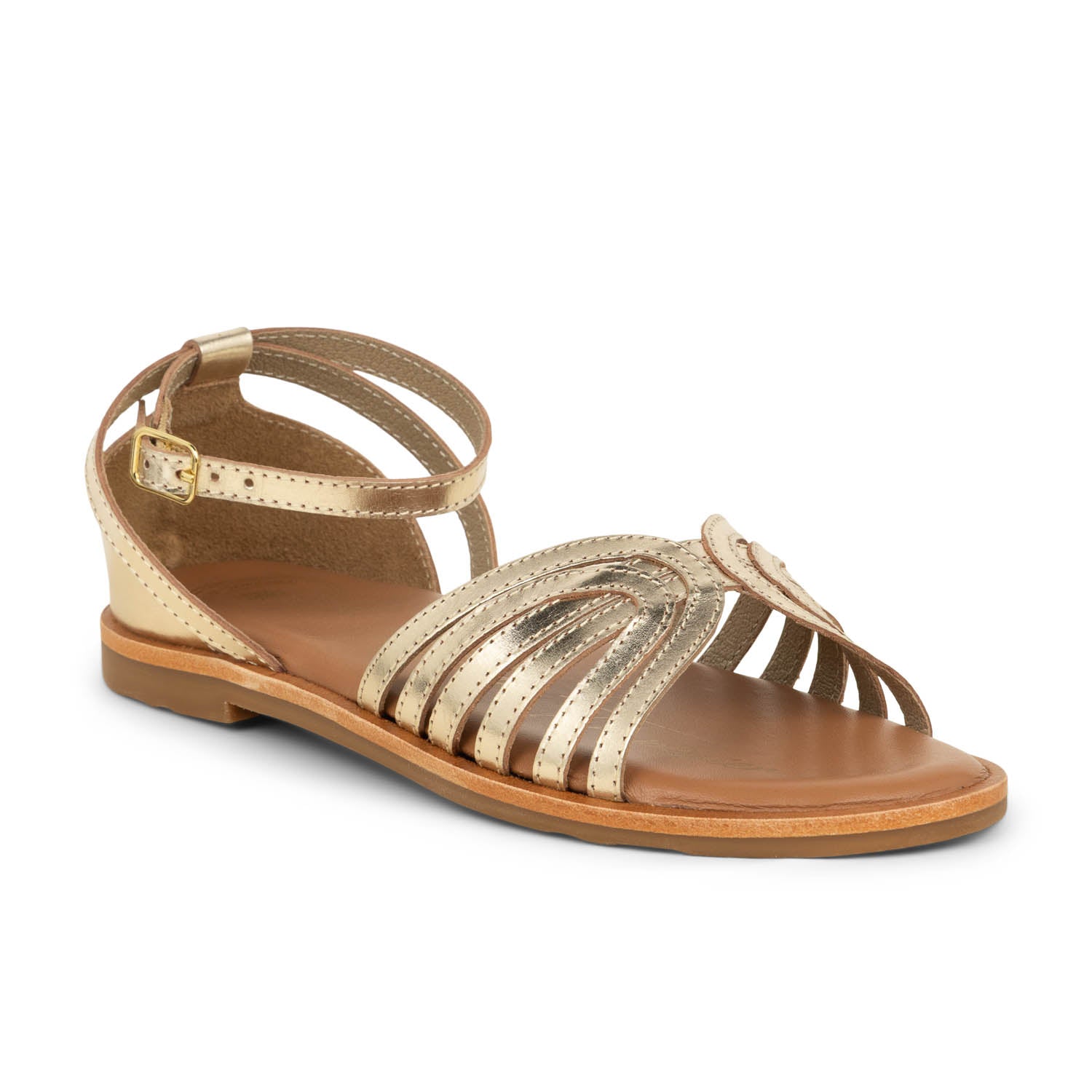 Sandales Femme L'ATELIER TROPEZIEN SH2325 Or/Bronze