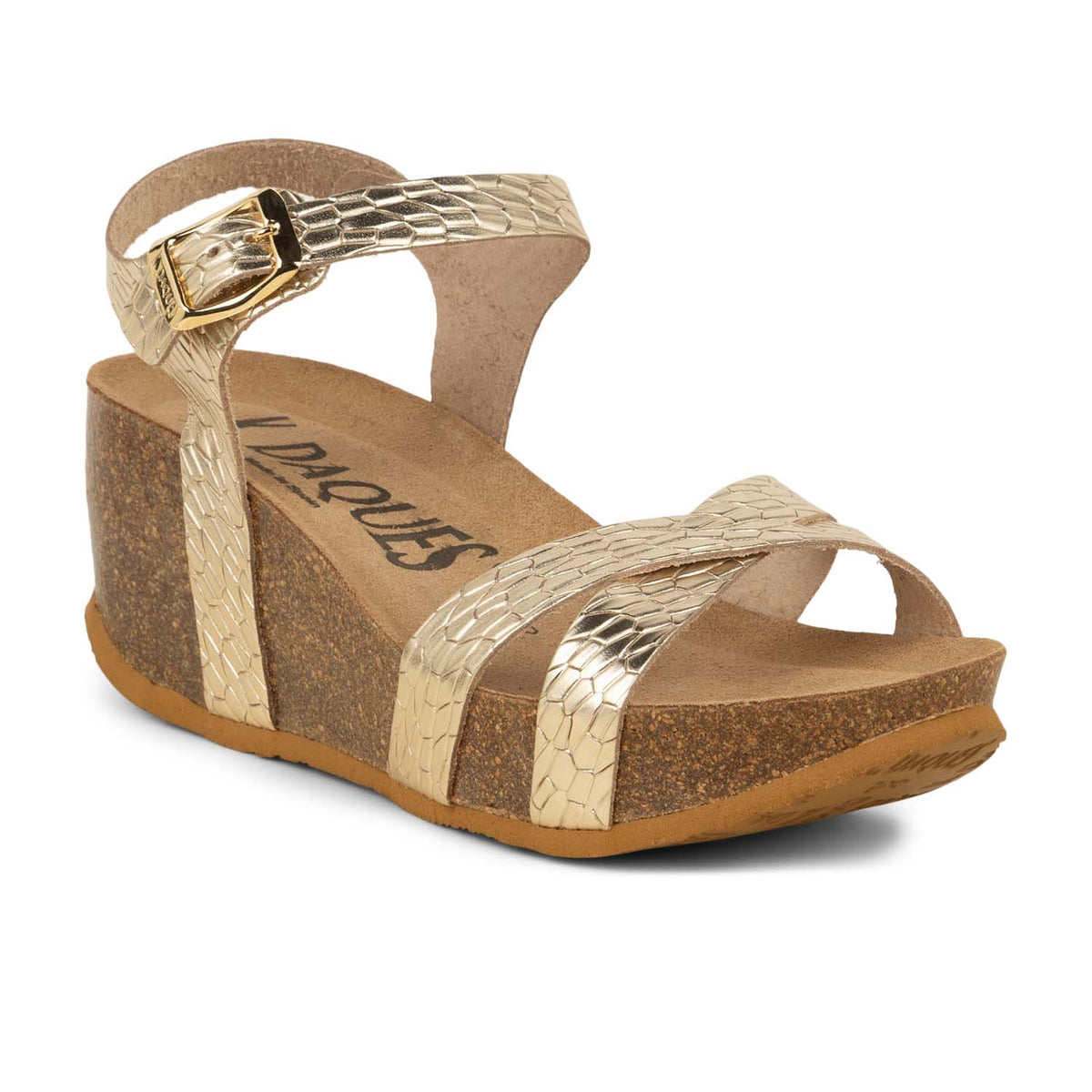 Sandales Femme K.DAQUES CASCO Or/Bronze